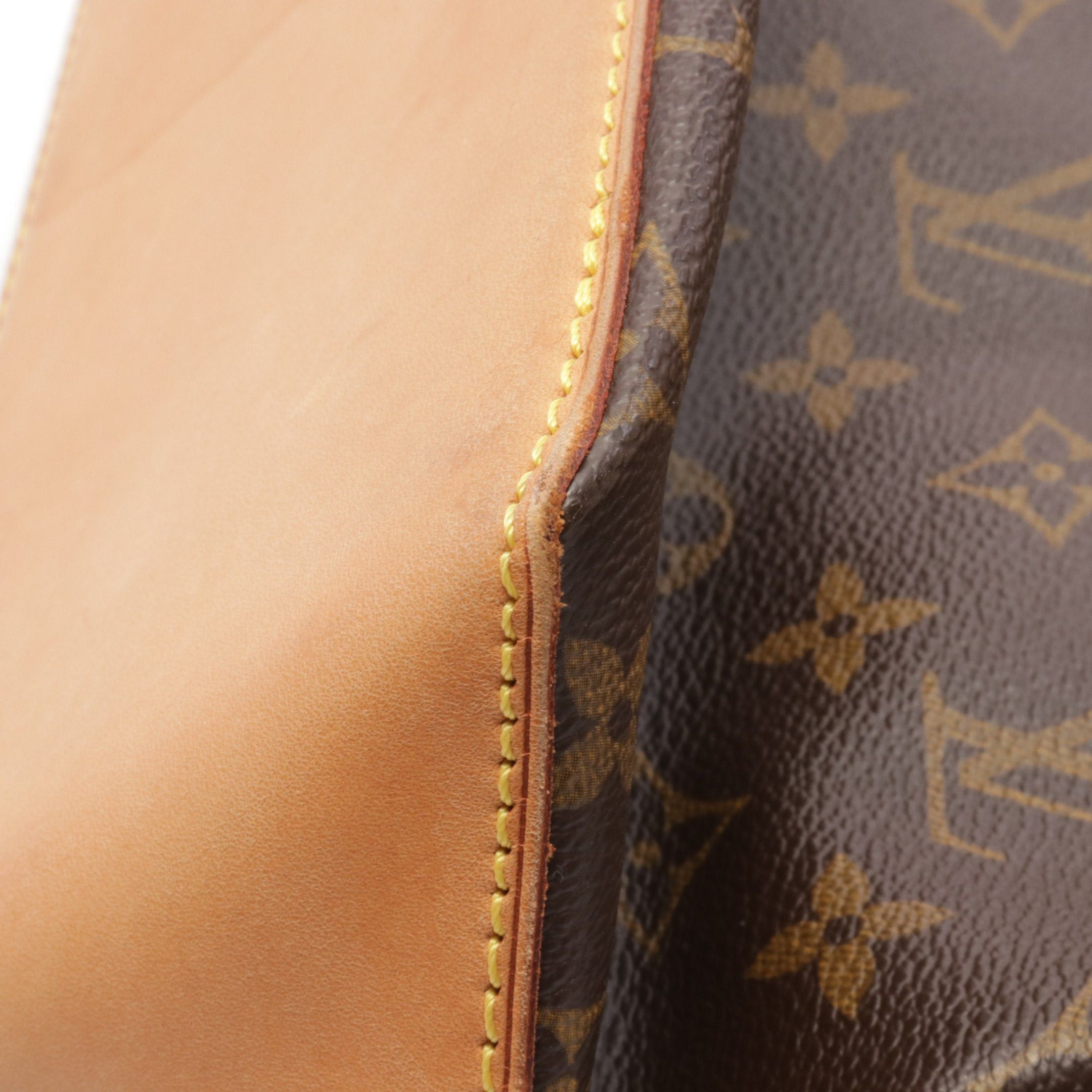 Louis Vuitton Louis Vuitton Cabas Piano Monogram Shoulder Bag Leather Brown Size ONE SIZE - 8 Thumbnail