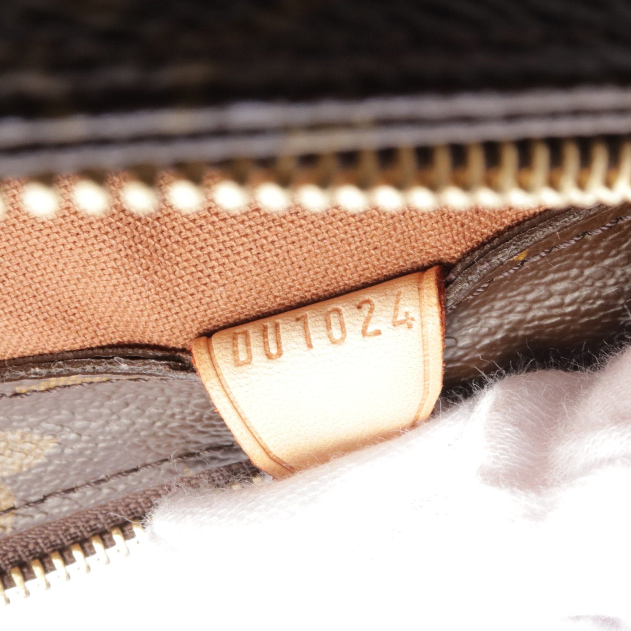 Louis Vuitton Louis Vuitton Cabas Piano Monogram Shoulder Bag Leather Brown Size ONE SIZE - 5 Thumbnail