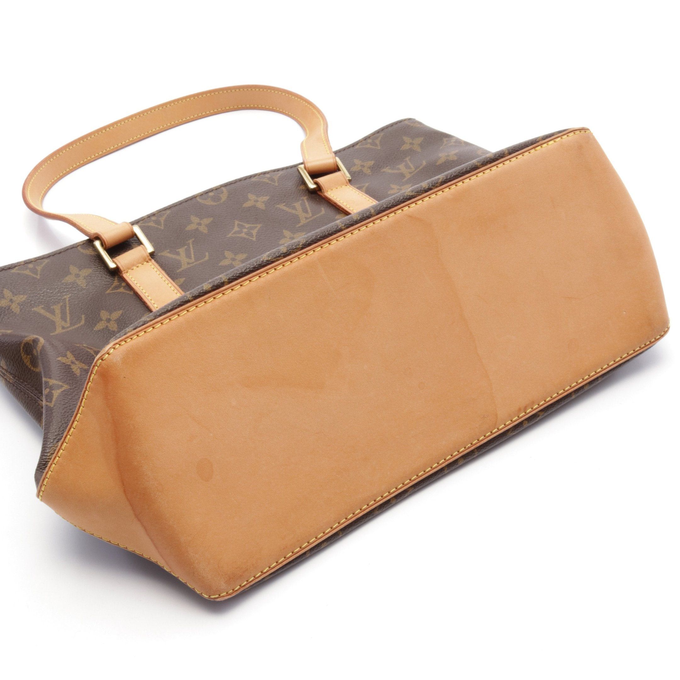 Louis Vuitton Louis Vuitton Cabas Piano Monogram Shoulder Bag Leather Brown Size ONE SIZE - 7 Thumbnail