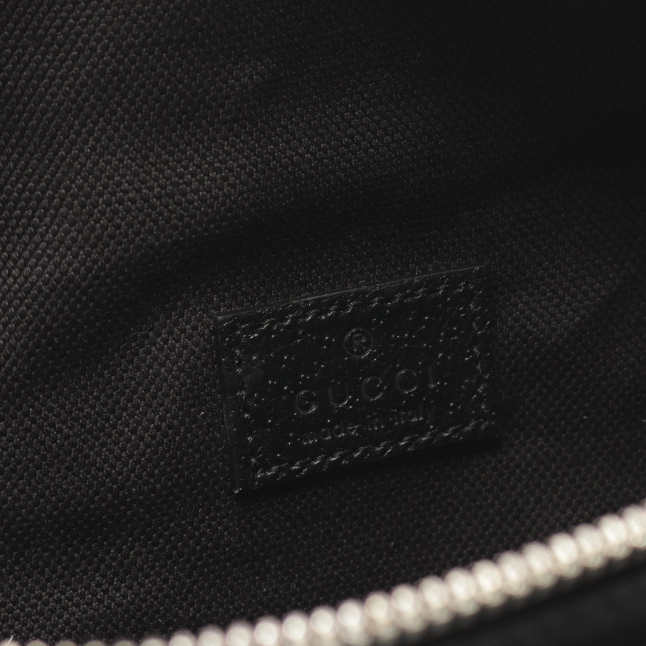 Gucci Gucci Gg Supreme Small Belt Bag Waist Body Leather Black Size ONE SIZE - 4 Thumbnail