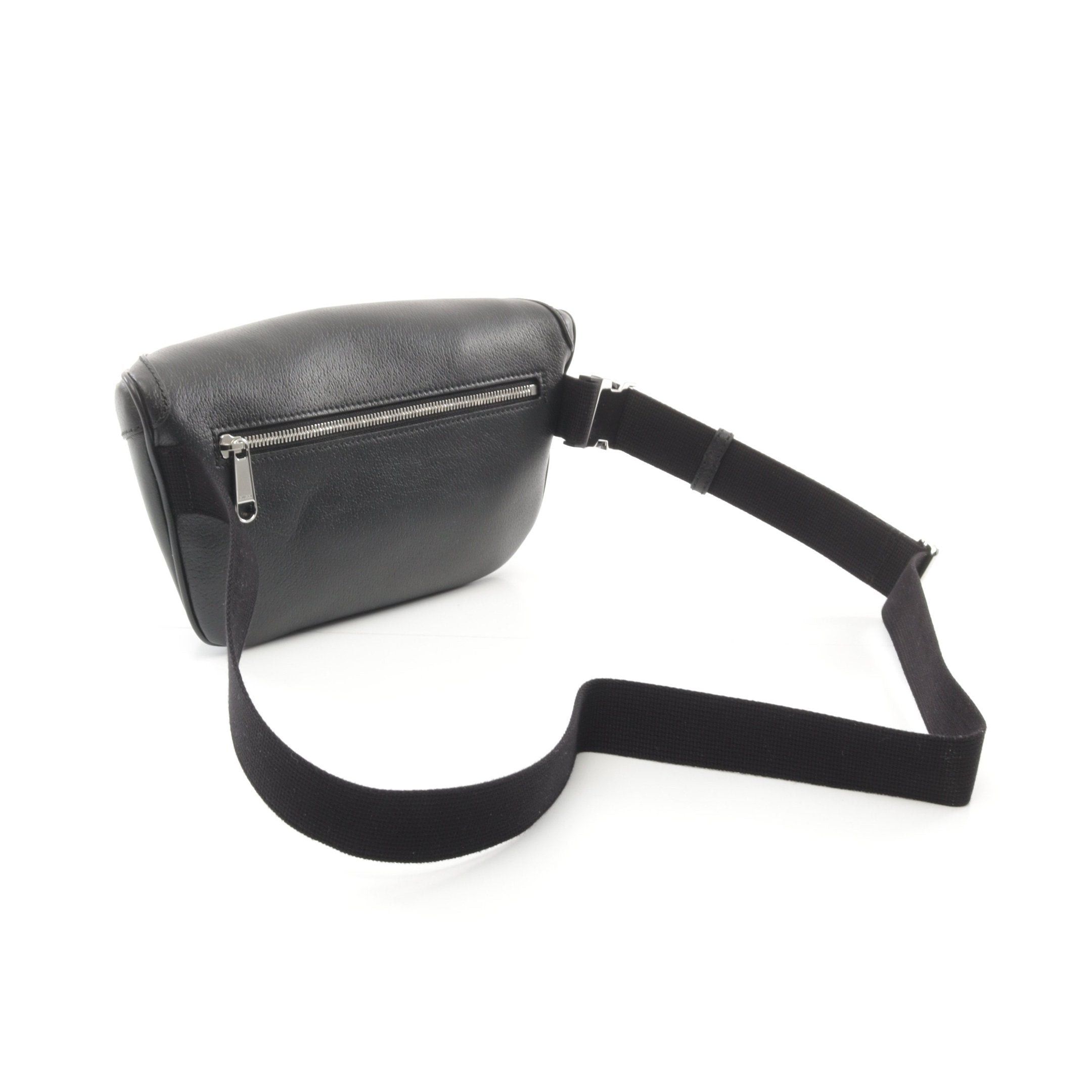 Gucci Gucci Gg Supreme Small Belt Bag Waist Body Leather Black Size ONE SIZE - 2 Thumbnail