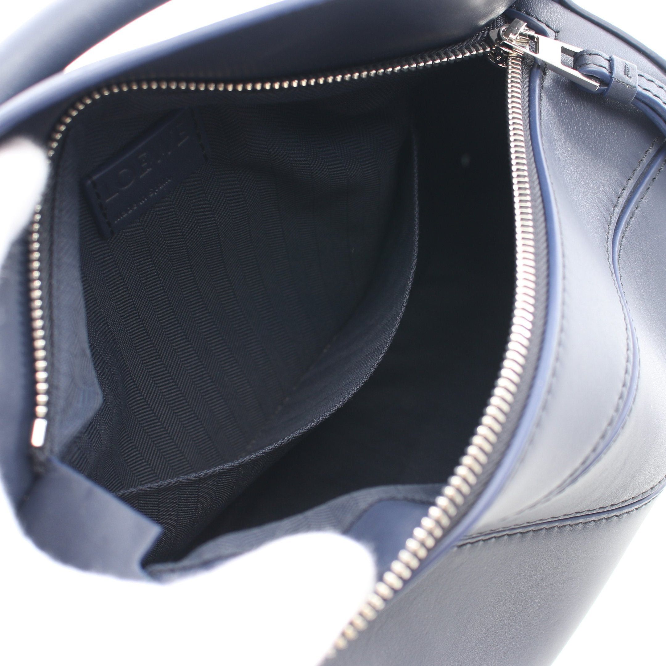 Loewe Loewe Puzzle Bag Small Handbag Leather Navy Size ONE SIZE - 3 Thumbnail