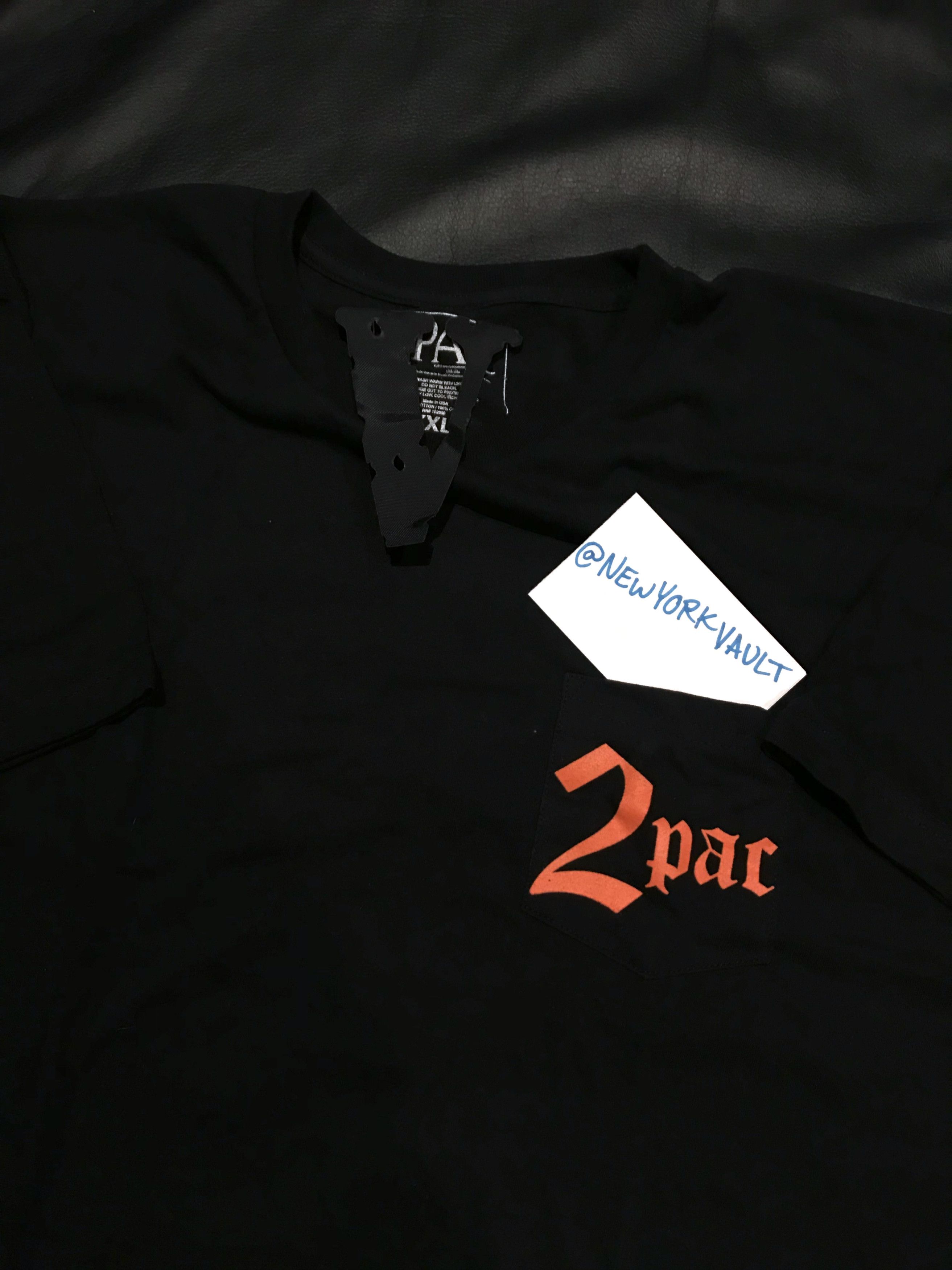 Vlone Vlone x Tupac Cross Pocket Tee | Grailed