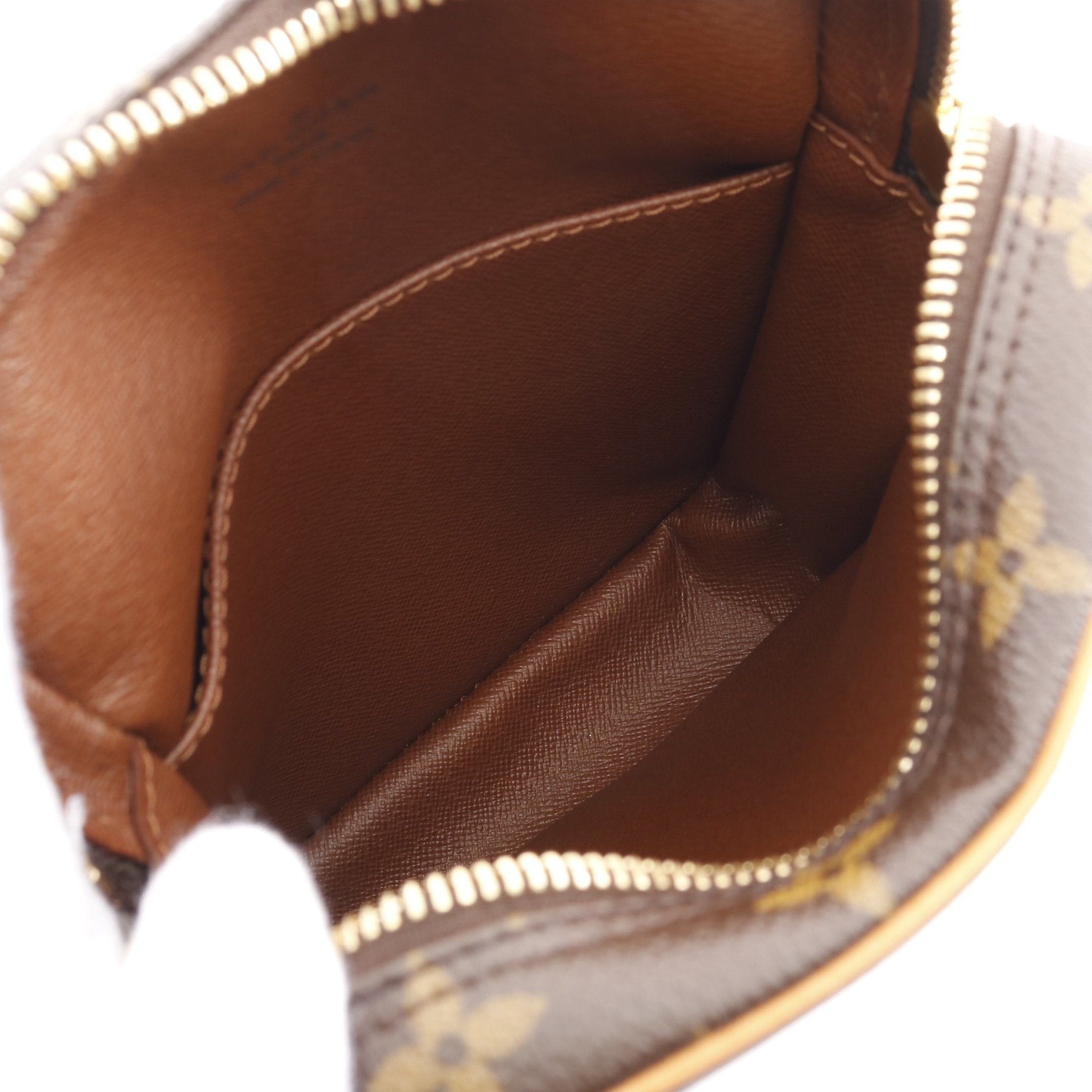 Louis Vuitton Louis Vuitton Danube Monogram Shoulder Bag Leather Brown Size ONE SIZE - 3 Thumbnail