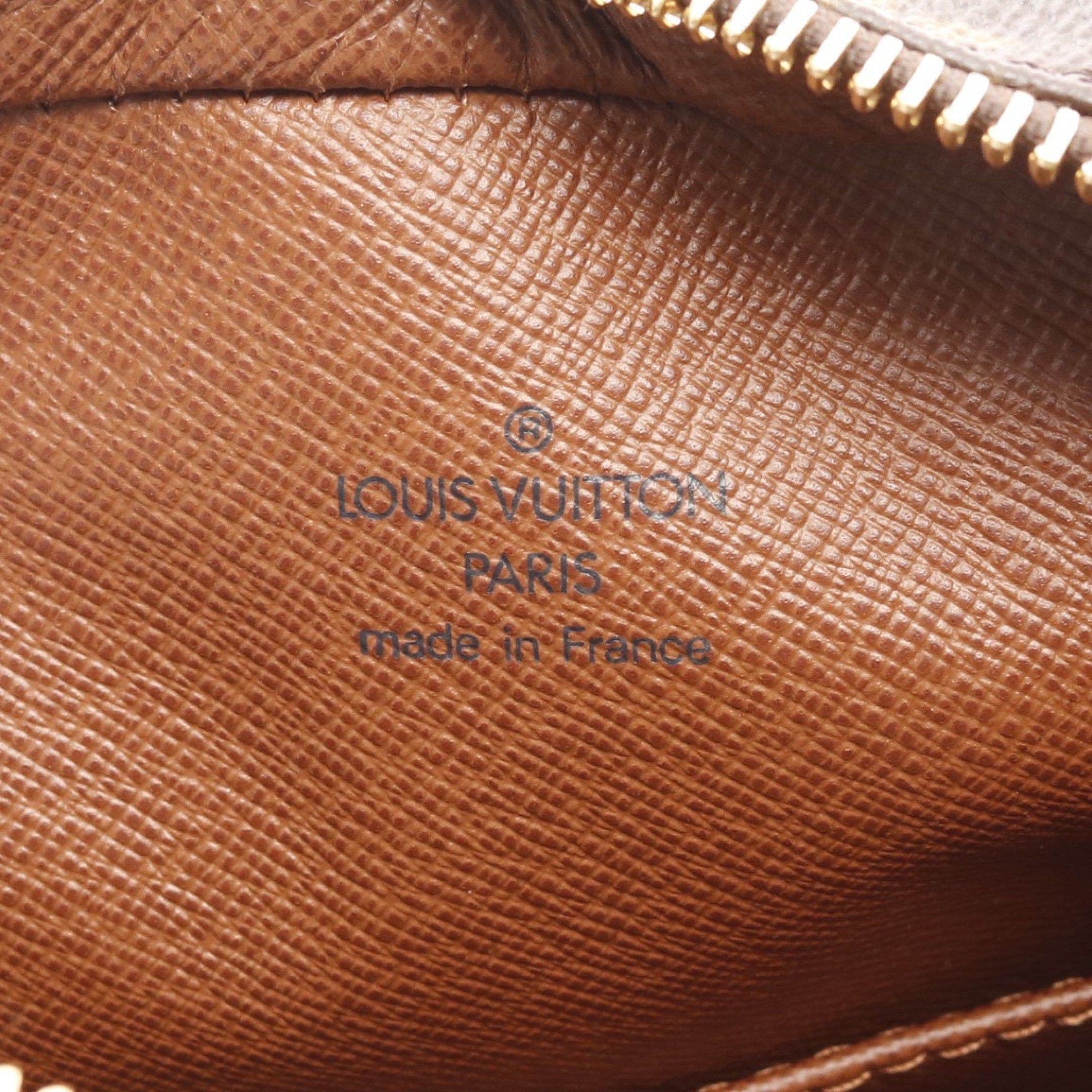 Louis Vuitton Louis Vuitton Danube Monogram Shoulder Bag Leather Brown Size ONE SIZE - 4 Thumbnail