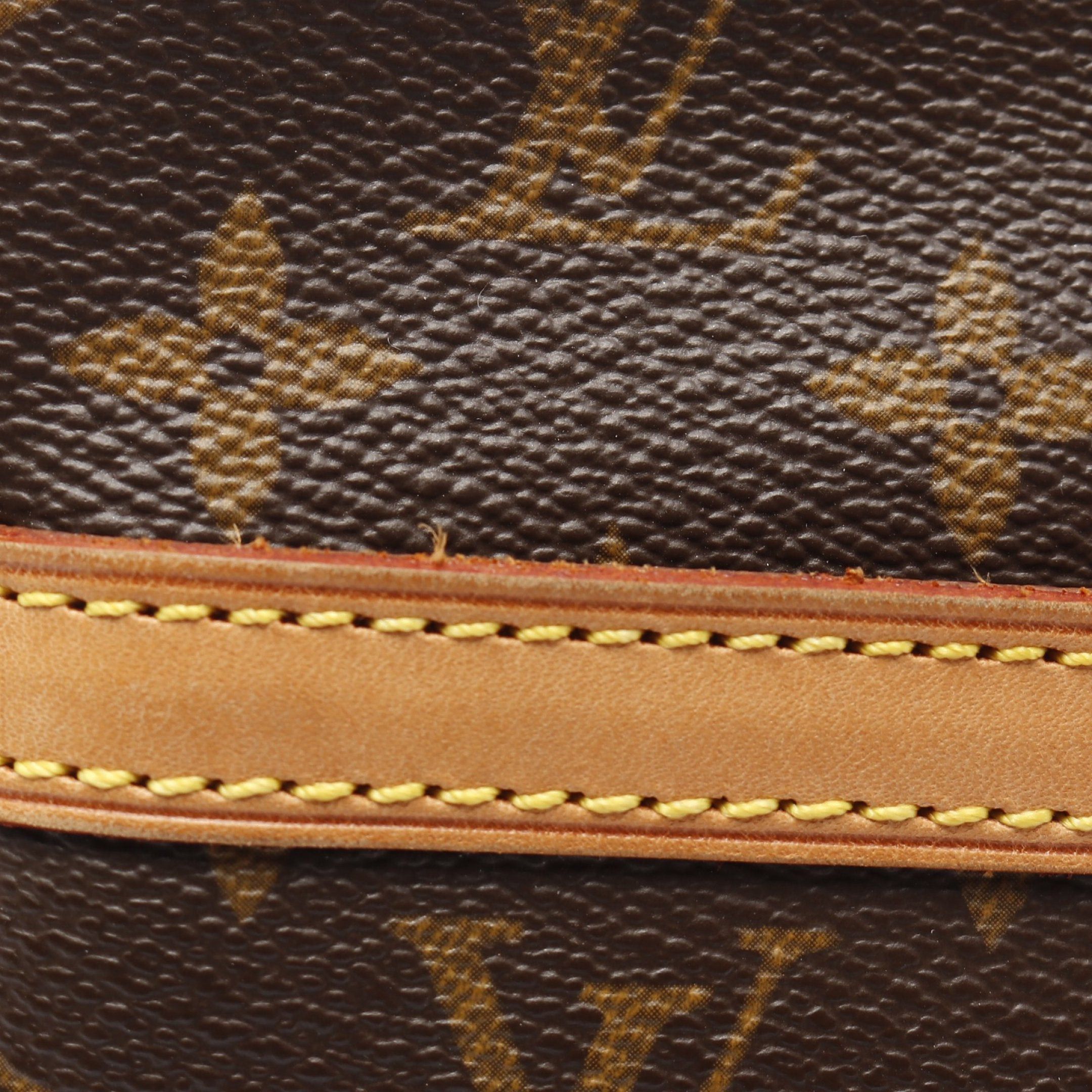 Louis Vuitton Louis Vuitton Danube Monogram Shoulder Bag Leather Brown Size ONE SIZE - 7 Thumbnail
