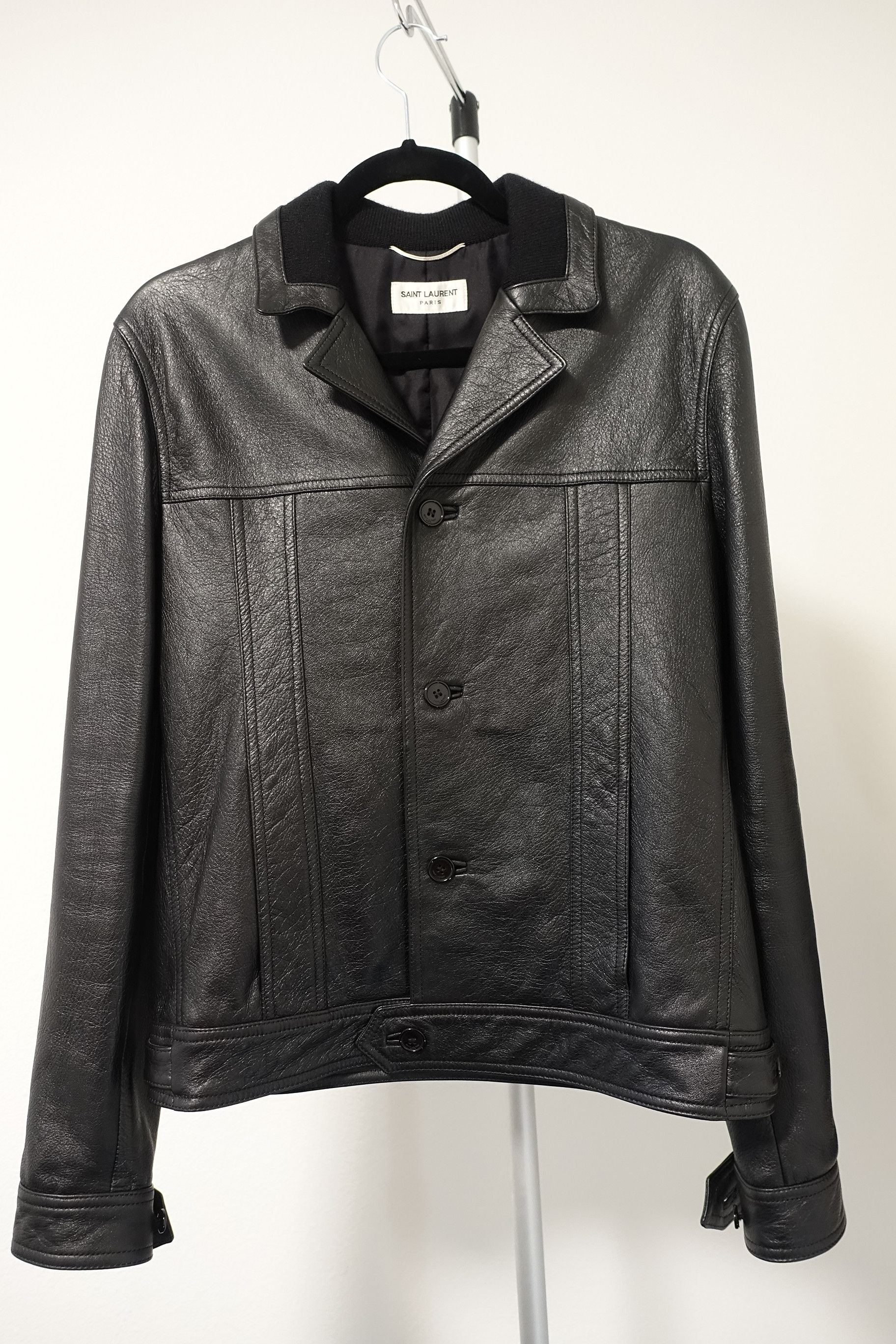 Saint laurent hot sale trapper jacket