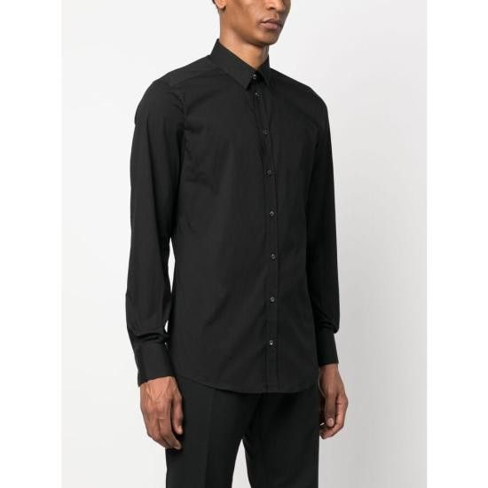 Dolce & Gabbana DOLCE & GABBANA Men Long Tops G5EJ0T GG826 N0000 BLACK Size US M / EU 48-50 / 2 - 2 Thumbnail