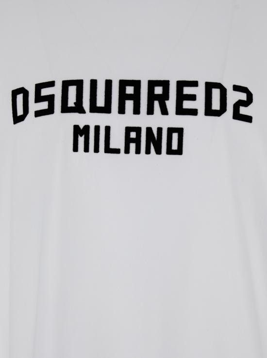 Dsquared2 DSQUARED2 Men Tops S74GD1418D20020961 White Size US L / EU 52-54 / 3 - 3 Thumbnail