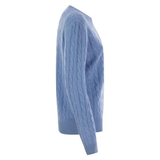 MC2 Saint Barth MC2 SAINT BARTH Women Sweater SORB001 BLUE Size XS / US 0-2 / IT 36-38 - 3 Thumbnail