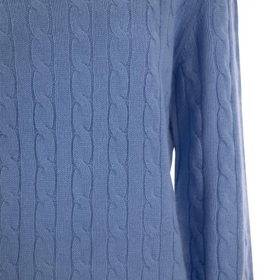 MC2 Saint Barth MC2 SAINT BARTH Women Sweater SORB001 BLUE Size M / US 6-8 / IT 42-44 - 4 Thumbnail