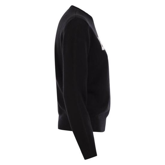 MC2 Saint Barth MC2 SAINT BARTH Women Sweater QUE0010 BLACK Size L / US 10 / IT 46 - 3 Thumbnail