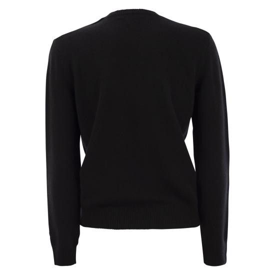 MC2 Saint Barth MC2 SAINT BARTH Women Sweater QUE0010 BLACK Size L / US 10 / IT 46 - 2 Thumbnail