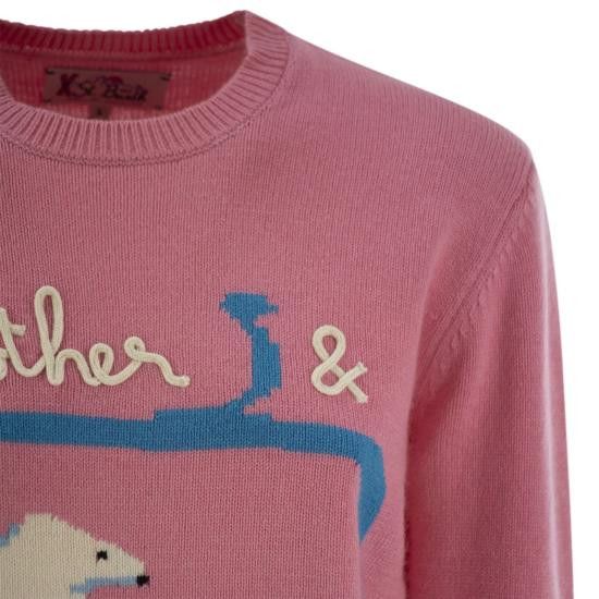 MC2 Saint Barth MC2 SAINT BARTH Women Sweater QUE0010 PINK Size S / US 4 / IT 40 - 4 Thumbnail