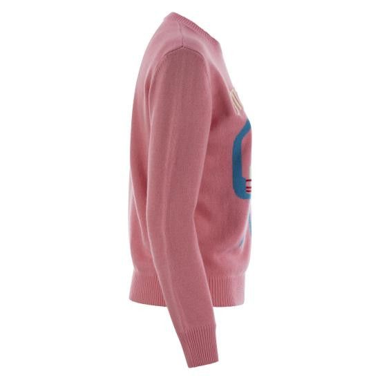 MC2 Saint Barth MC2 SAINT BARTH Women Sweater QUE0010 PINK Size S / US 4 / IT 40 - 3 Thumbnail