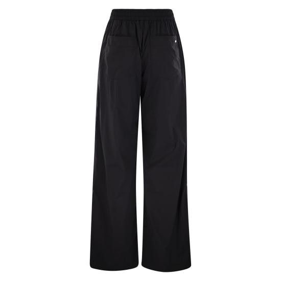 Herno HERNO Women Straight Pants PT00009DR BLACK Size 26" / US 2 / IT 38 - 2 Thumbnail