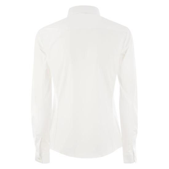 Fay FAY Women Shirts NCWA149565S WHITE Size S / US 4 / IT 40 - 2 Thumbnail