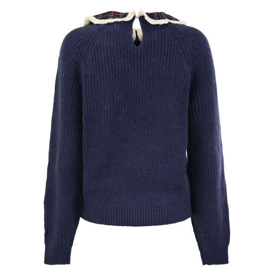 MC2 Saint Barth MC2 SAINT BARTH Women Sweater CAJ003 BLUE Size S / US 4 / IT 40 - 2 Thumbnail