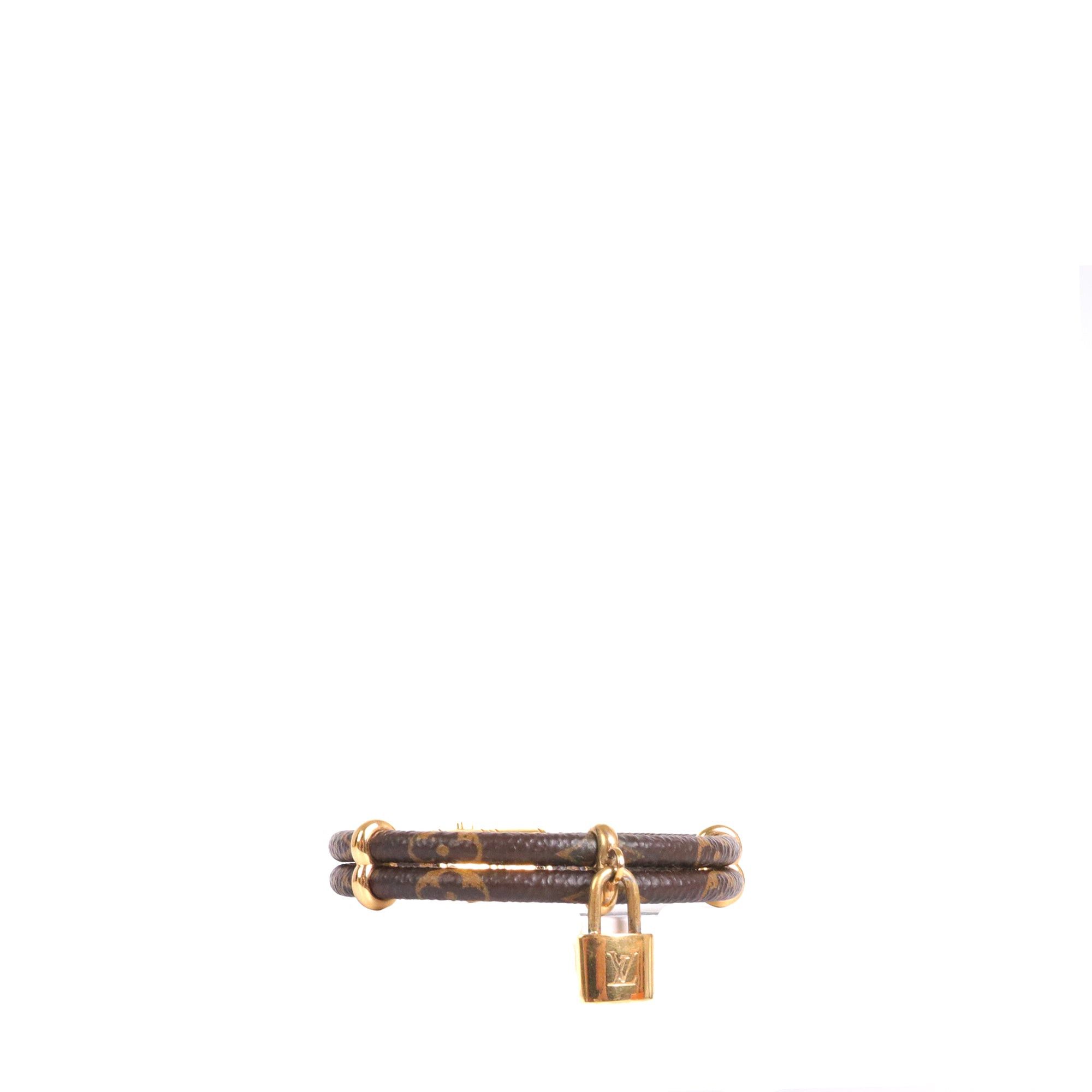 Louis Vuitton LOUIS VUITTON - Louis Vuitton Keep it Twice bracelet in monogram canvas Size ONE SIZE - 2 Thumbnail