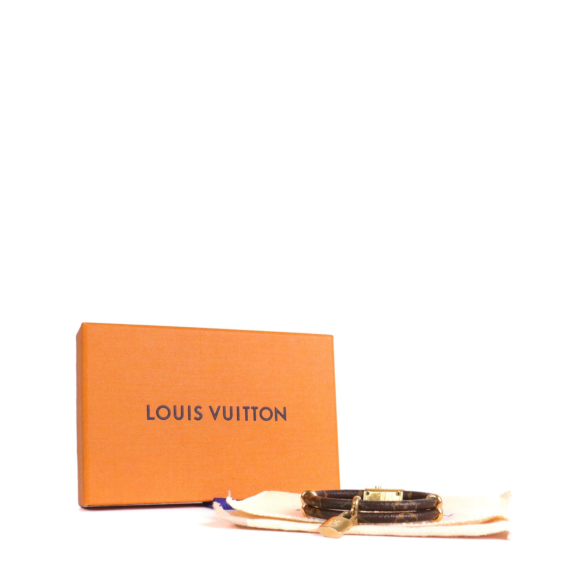 Louis Vuitton LOUIS VUITTON - Louis Vuitton Keep it Twice bracelet in monogram canvas Size ONE SIZE - 7 Thumbnail