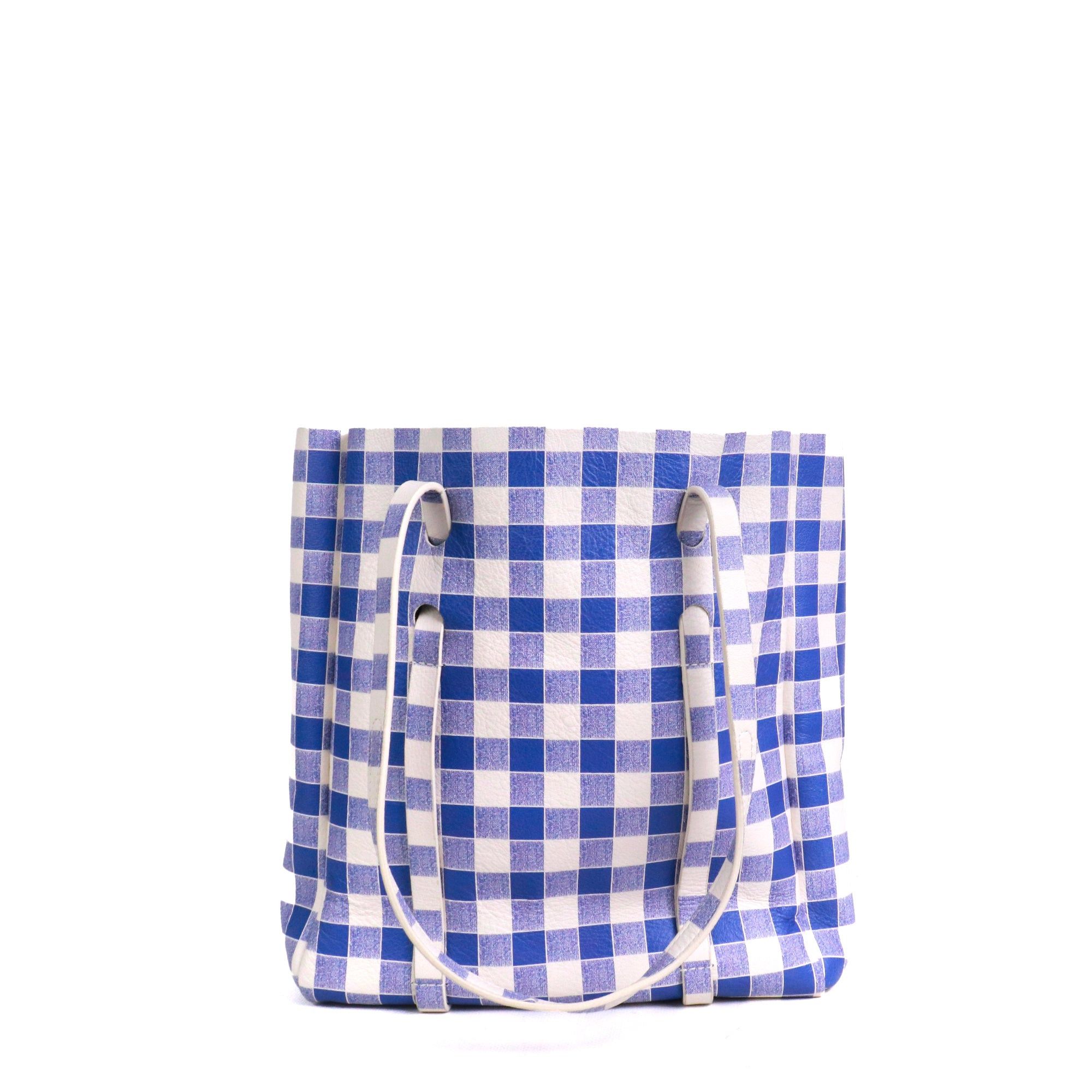 Balenciaga BALENCIAGA - Balenciaga Bazar shopping bag in blue and white leather Size ONE SIZE - 3 Thumbnail