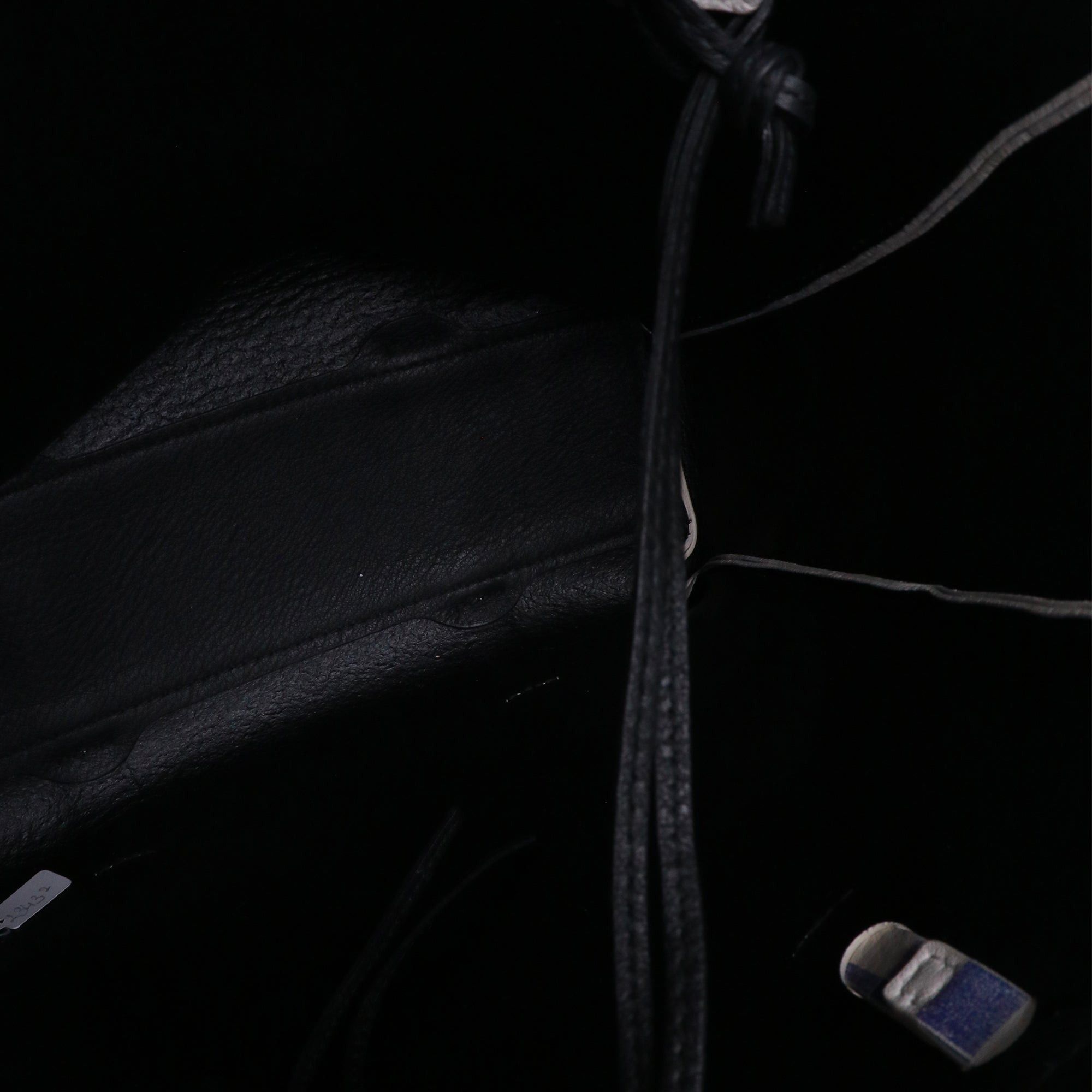 Balenciaga BALENCIAGA - Balenciaga Bazar shopping bag in blue and white leather Size ONE SIZE - 7 Thumbnail