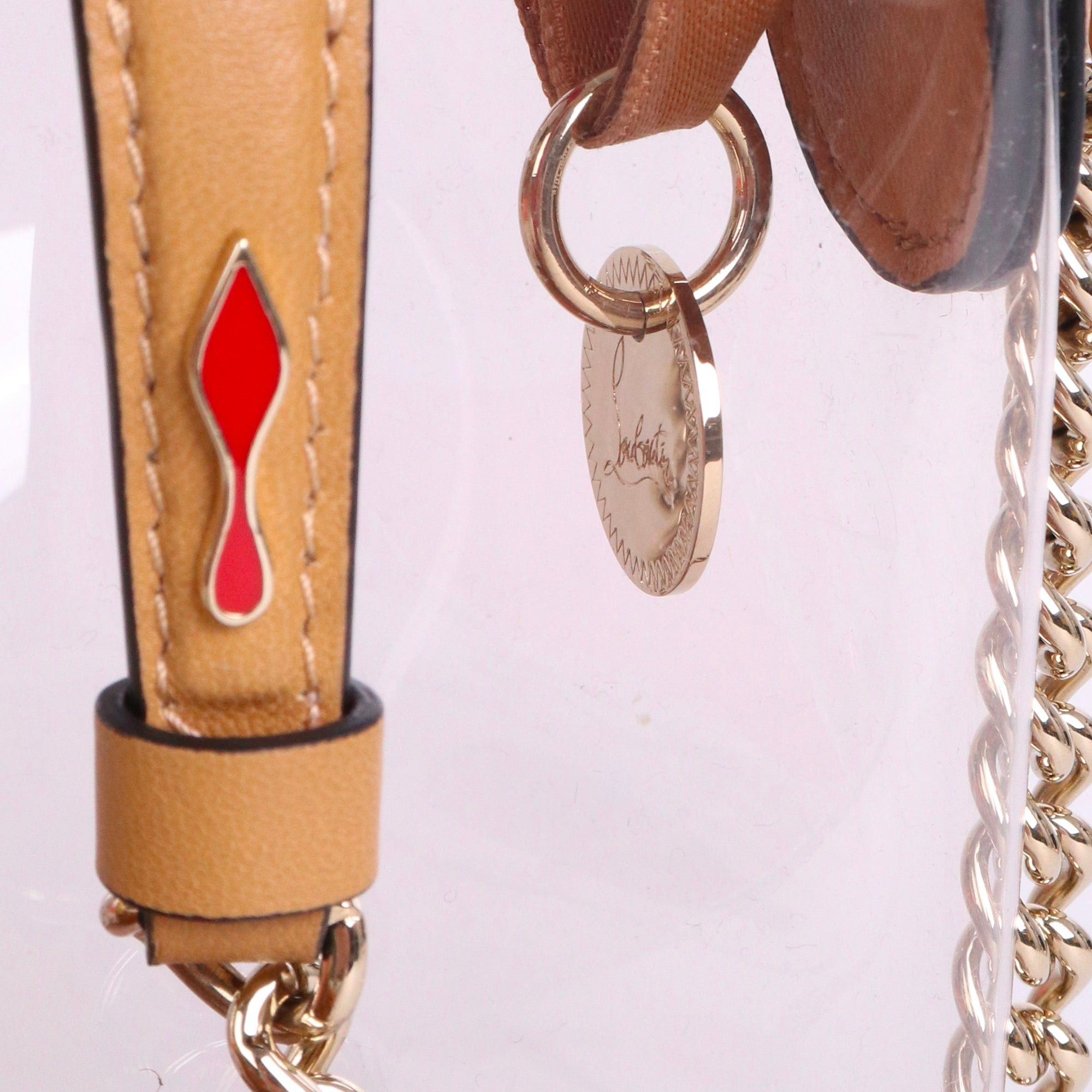 Christian Louboutin LOUBOUTIN - Marie Jane Louboutin clear plastic shoulder bag Size ONE SIZE - 5 Thumbnail