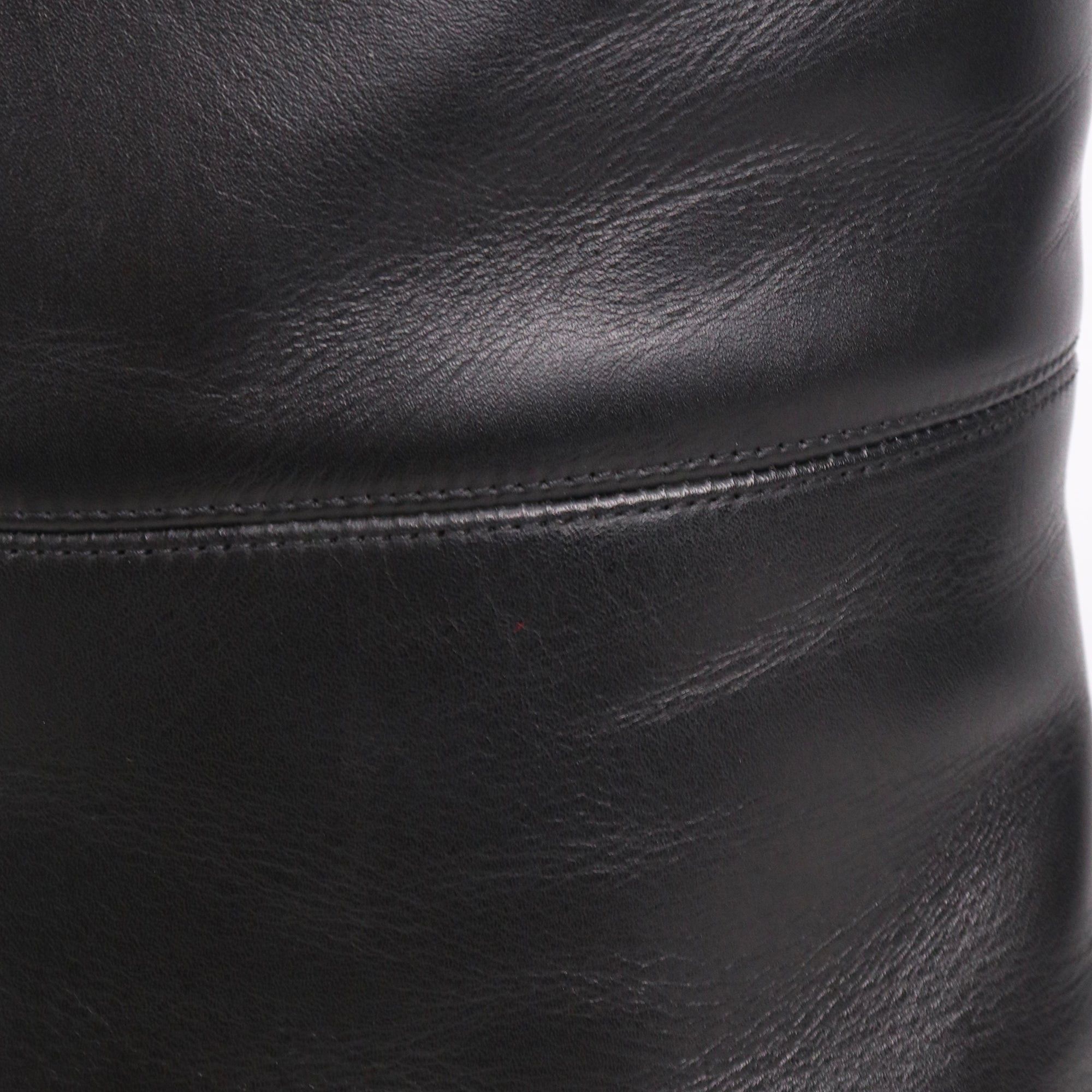 Hermes HERMÈS - New Jersey Hermès boots in black leather (T37) Size US 6 / IT 36 - 4 Thumbnail