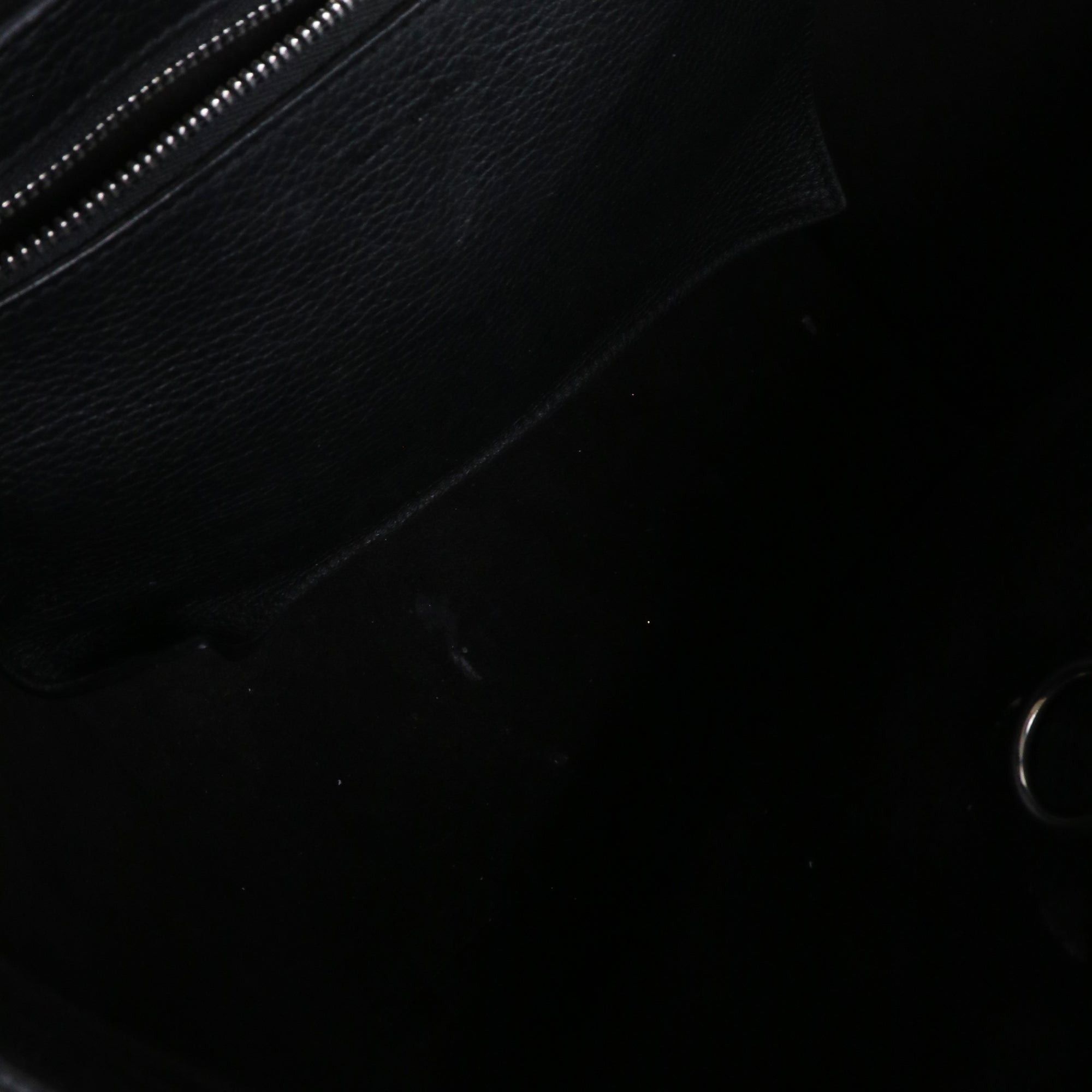 Celine CELINE - Céline Big Bag handbag in black grained leather Size ONE SIZE - 8 Thumbnail
