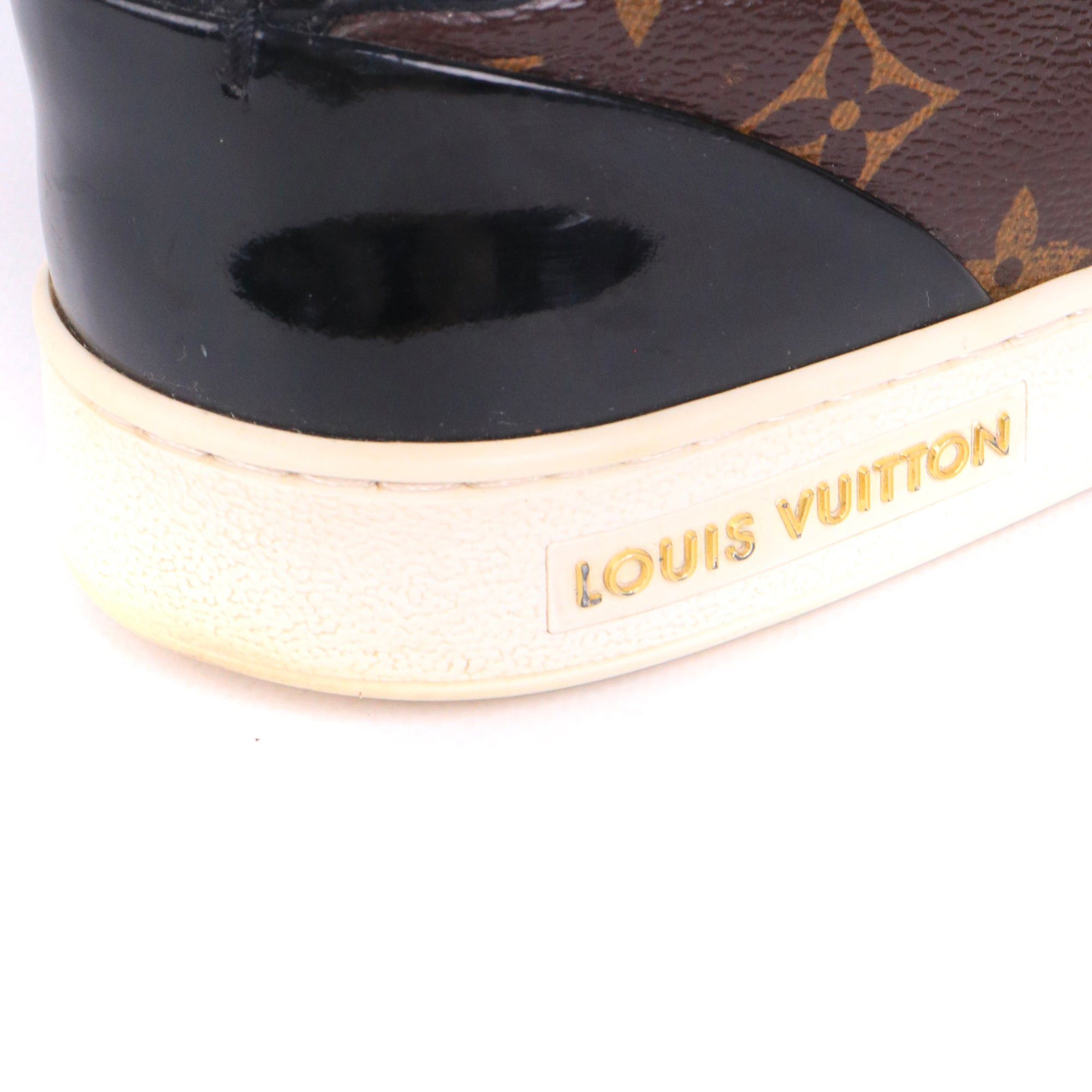 Louis Vuitton LOUIS VUITTON - Frontrow Louis Vuitton sneakers in monogram canvas (T37.5) Size US 6.5 / IT 36.5 - 5 Thumbnail