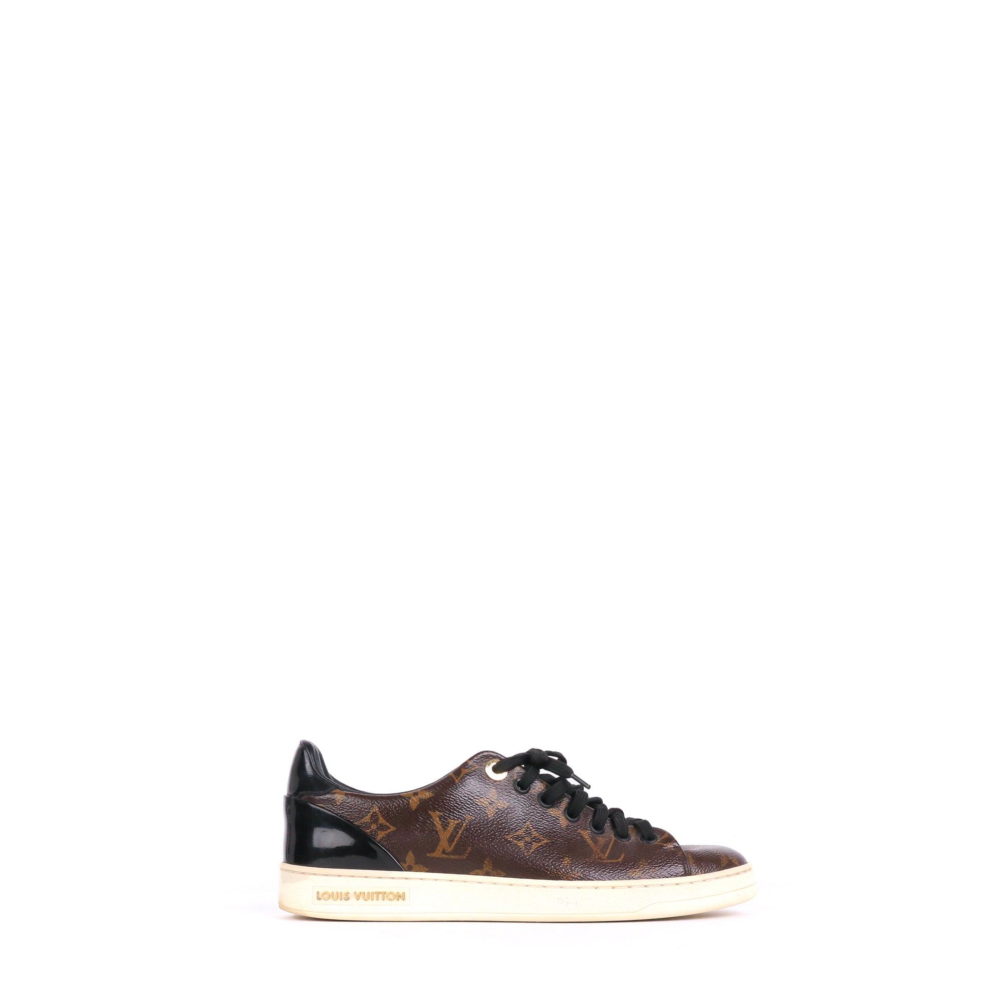 Louis Vuitton LOUIS VUITTON - Frontrow Louis Vuitton sneakers in monogram canvas (T37.5) Size US 6.5 / IT 36.5 - 2 Thumbnail