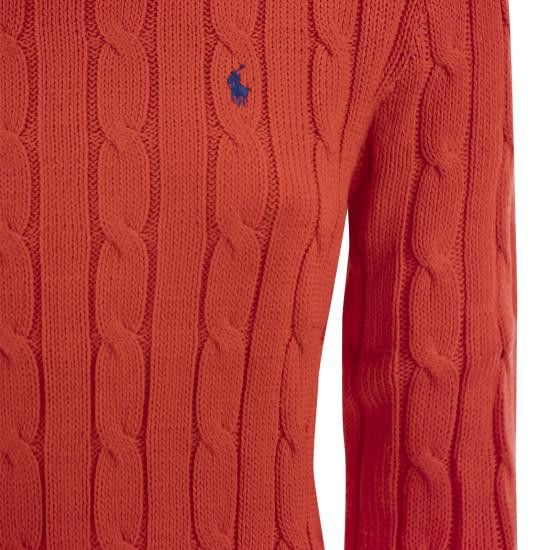 Polo Ralph Lauren POLO RALPH LAUREN Women Sweater 211891640 RED Size XS / US 0-2 / IT 36-38 - 4 Thumbnail