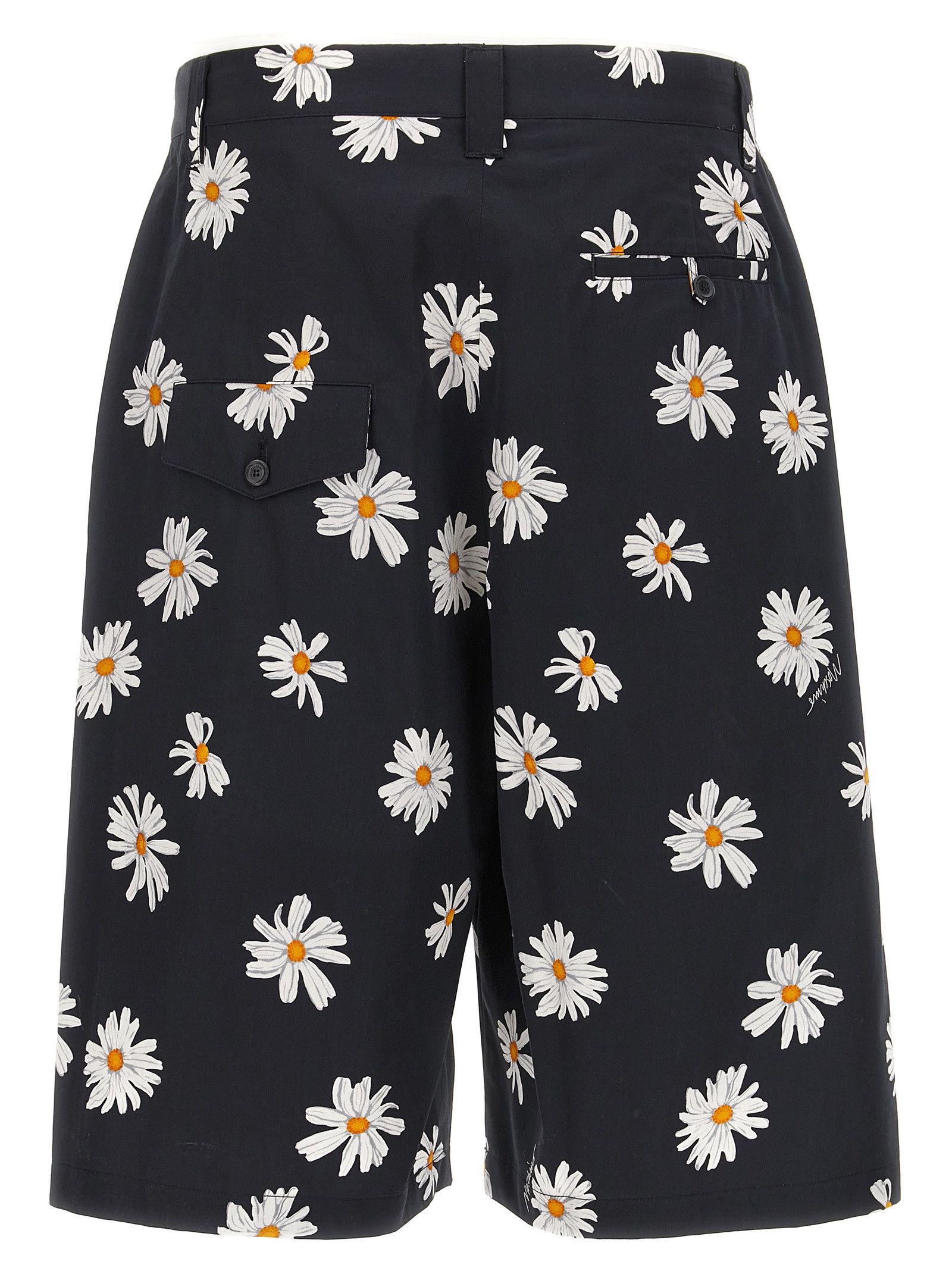 Moschino 'Margherite' Print Bermuda Shorts Size US 32 / EU 48 - 2 Thumbnail