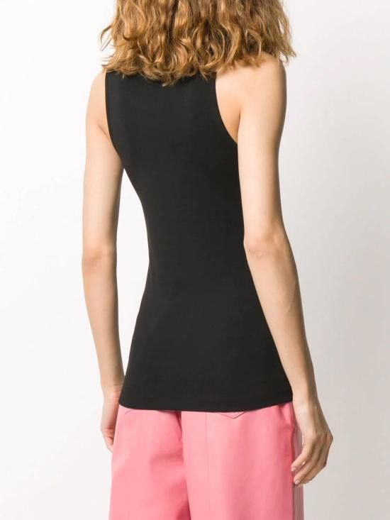 Patou PATOU Women Tops JE0159994 999B BLACK Size XS / US 0-2 / IT 36-38 - 4 Thumbnail
