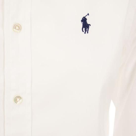 Polo Ralph Lauren POLO RALPH LAUREN Women Shirts 211891376 WHITE Size M / US 6-8 / IT 42-44 - 4 Thumbnail