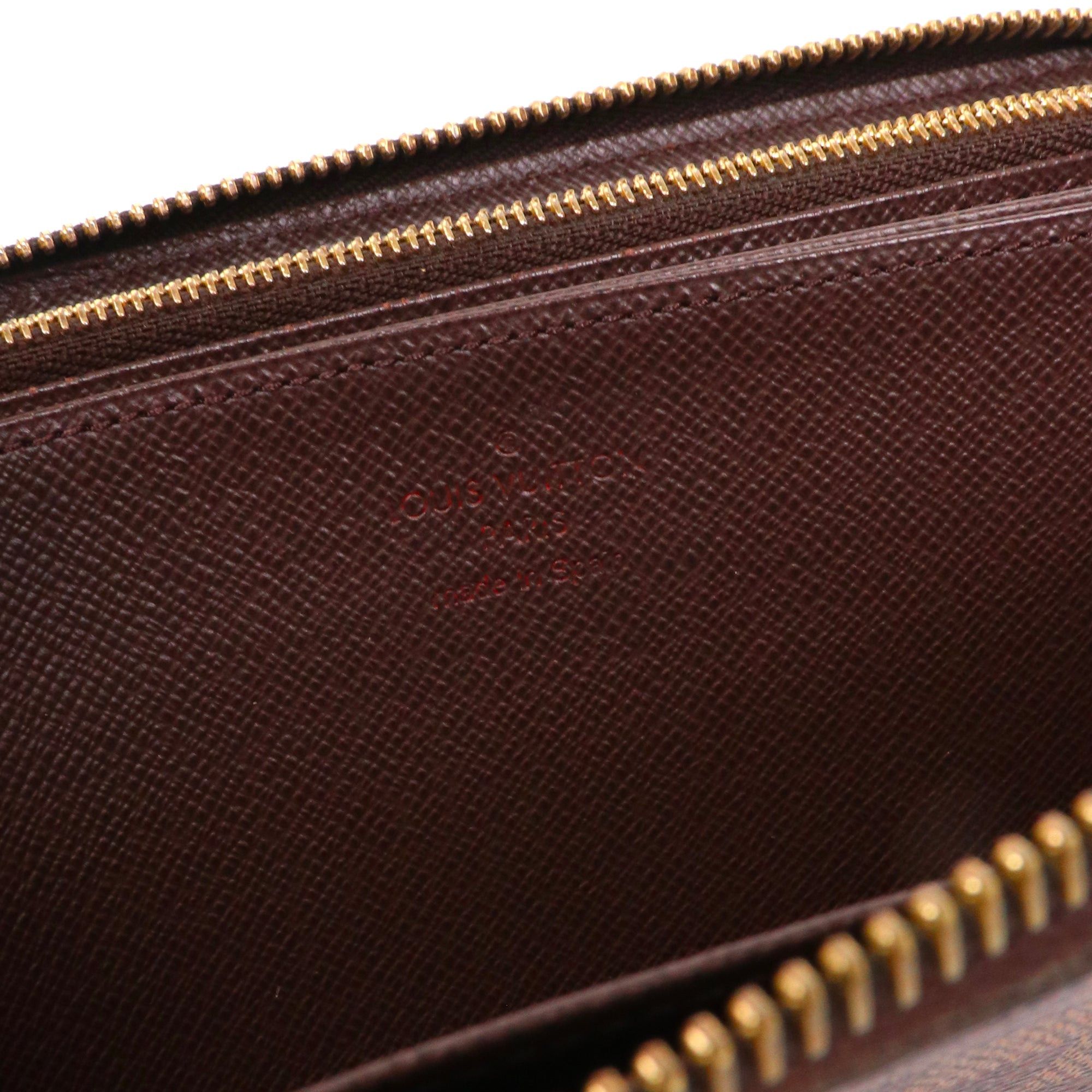 Louis Vuitton LOUIS VUITTON - Louis Vuitton Zippy wallet in ebony damier canvas Size ONE SIZE - 8 Thumbnail