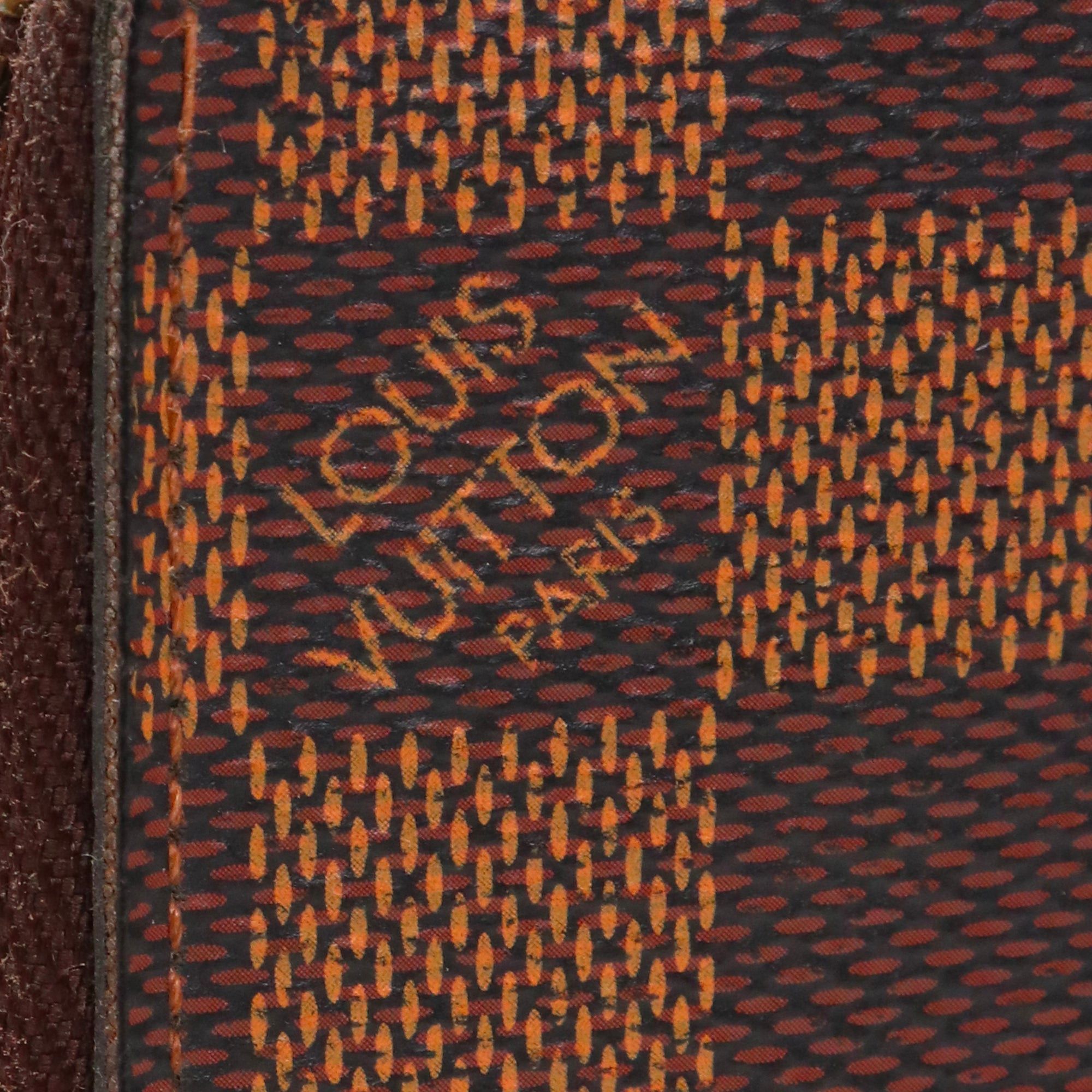 Louis Vuitton LOUIS VUITTON - Louis Vuitton Zippy wallet in ebony damier canvas Size ONE SIZE - 5 Thumbnail