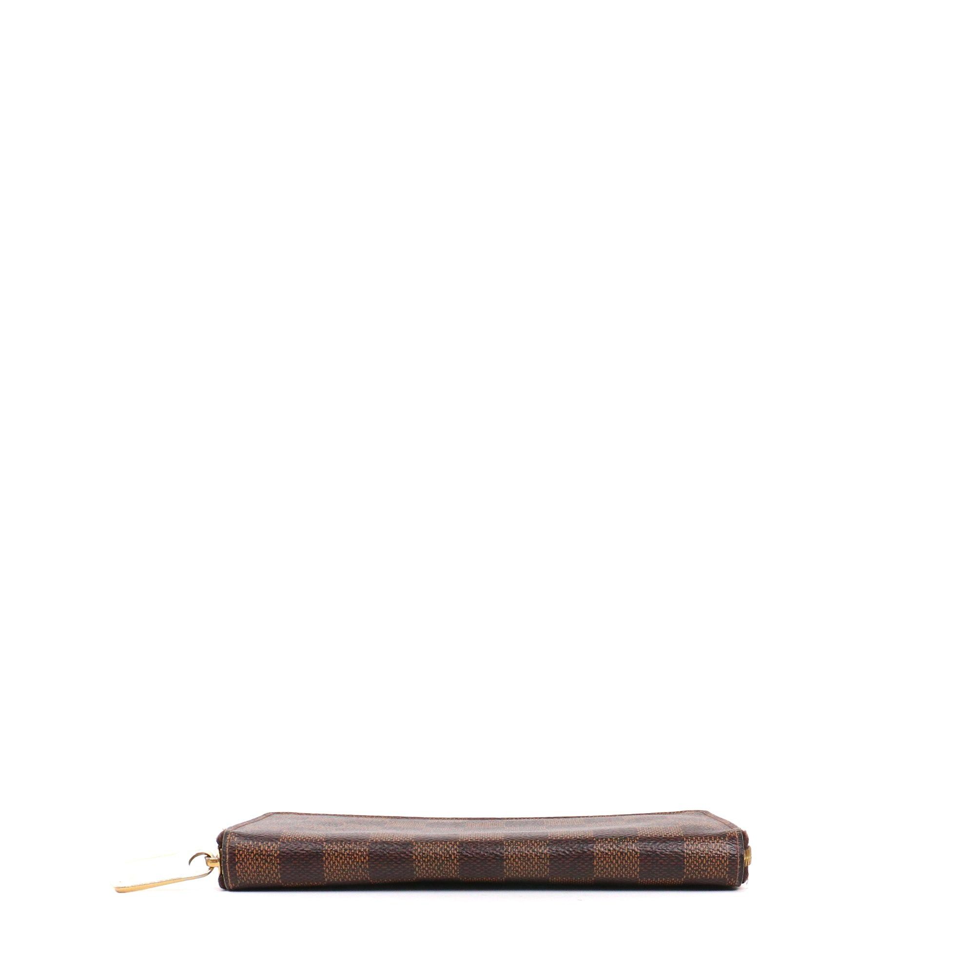 Louis Vuitton LOUIS VUITTON - Louis Vuitton Zippy wallet in ebony damier canvas Size ONE SIZE - 4 Thumbnail