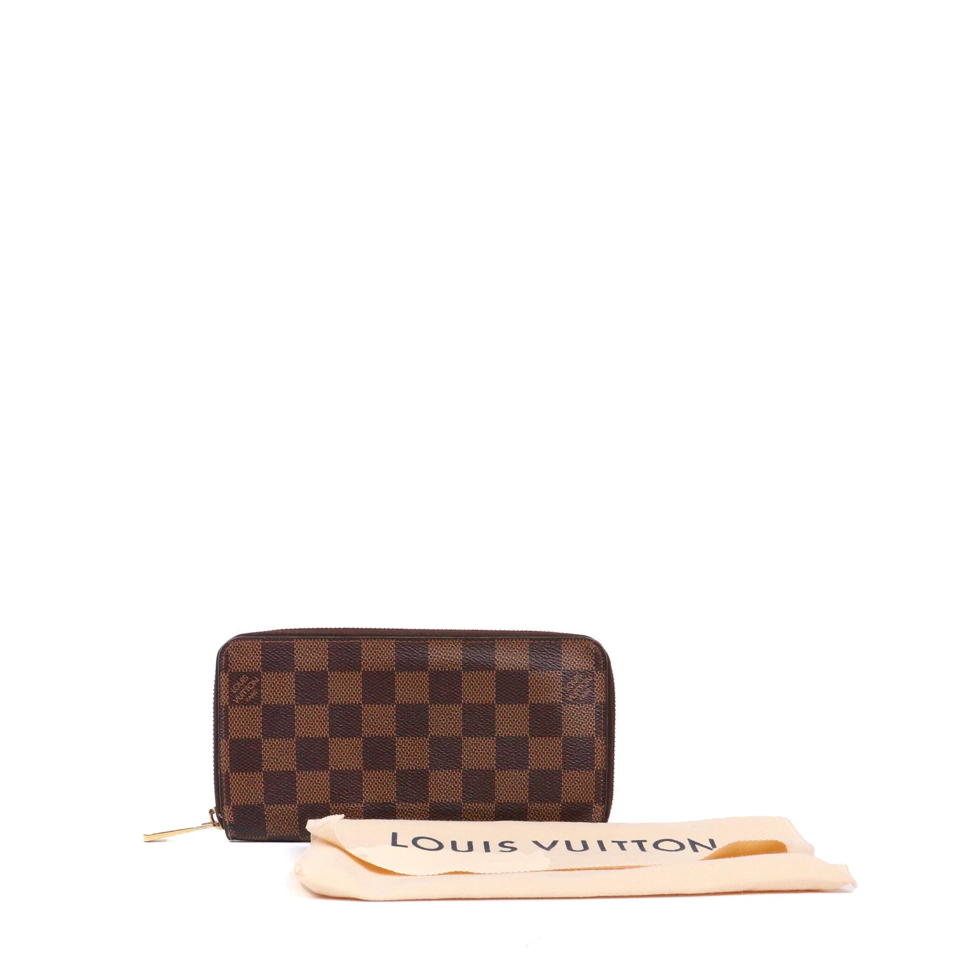 Louis Vuitton LOUIS VUITTON - Louis Vuitton Zippy wallet in ebony damier canvas Size ONE SIZE - 9 Thumbnail