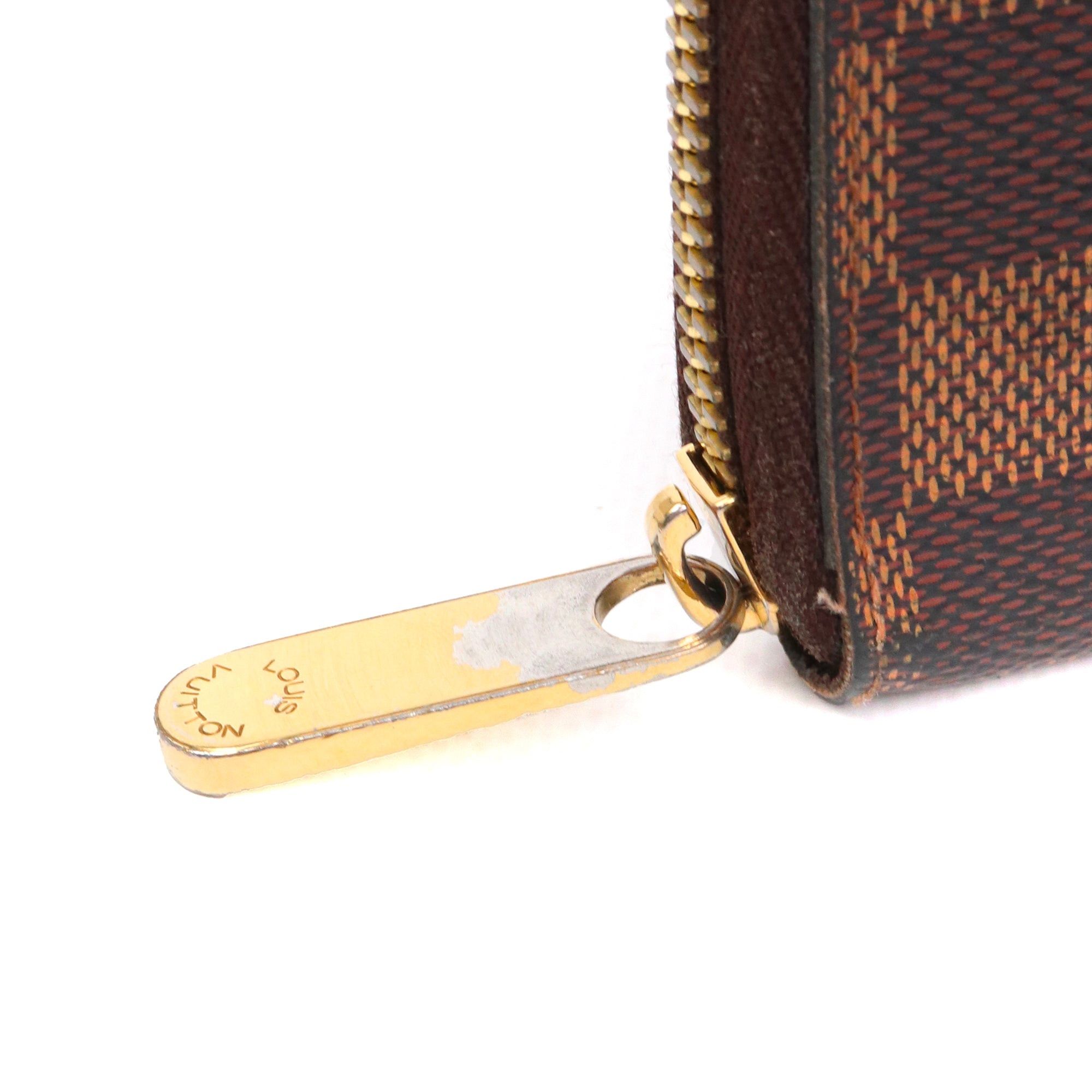 Louis Vuitton LOUIS VUITTON - Louis Vuitton Zippy wallet in ebony damier canvas Size ONE SIZE - 6 Thumbnail