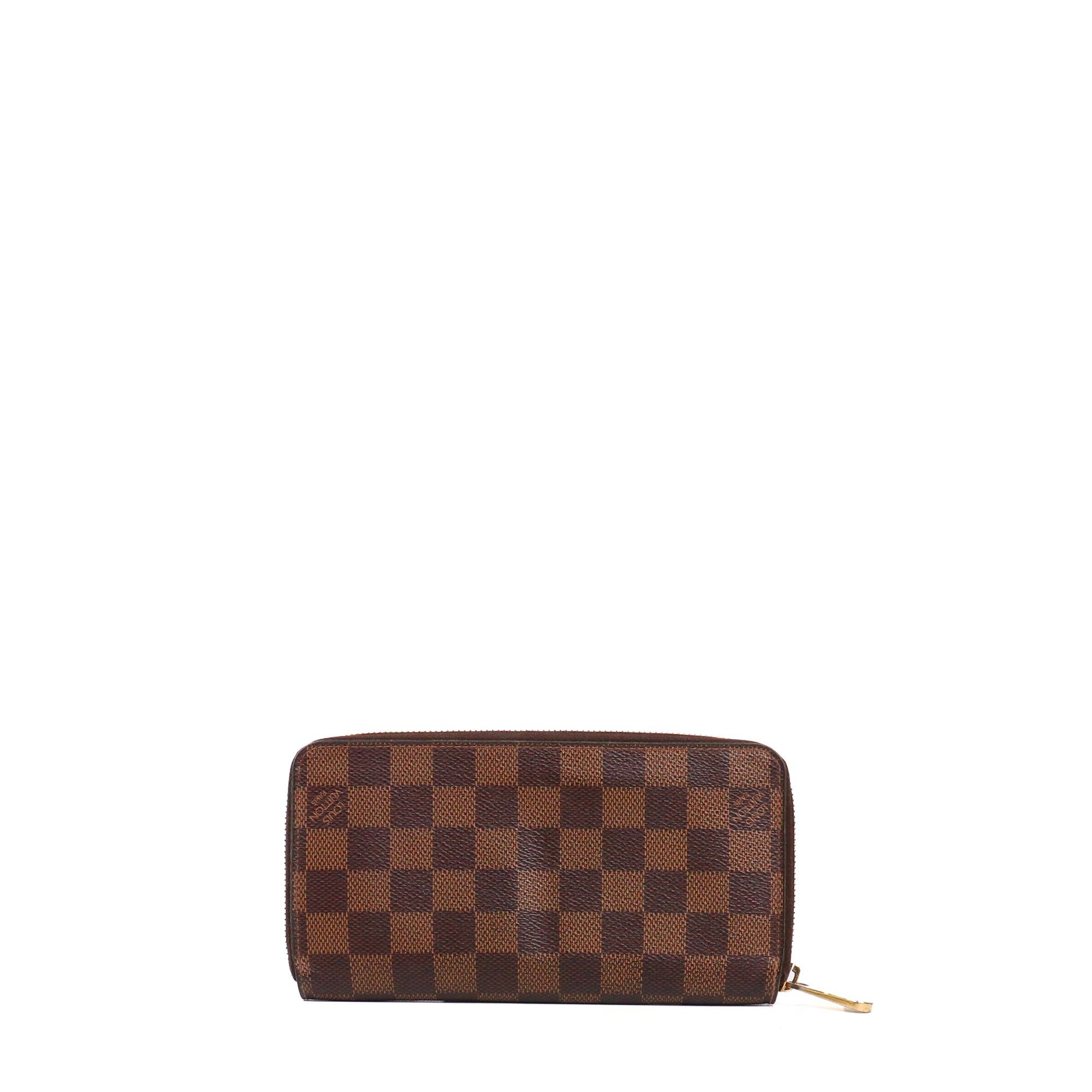 Louis Vuitton LOUIS VUITTON - Louis Vuitton Zippy wallet in ebony damier canvas Size ONE SIZE - 3 Thumbnail