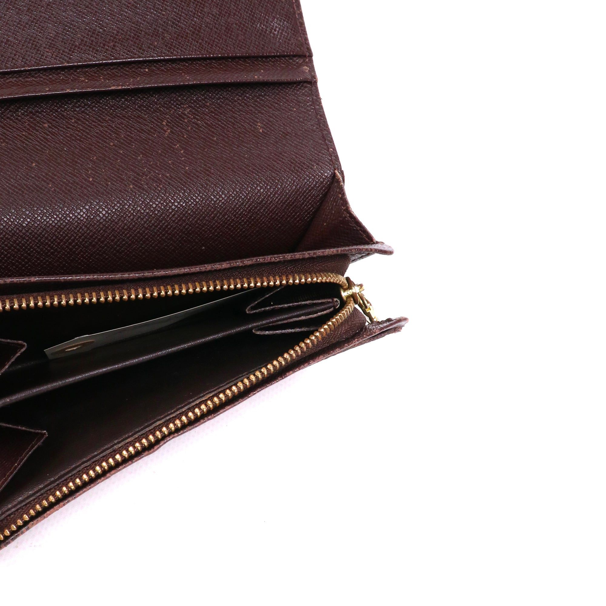 Louis Vuitton LOUIS VUITTON - Louis Vuitton Trésor wallet in ebony damier canvas Size ONE SIZE - 8 Thumbnail