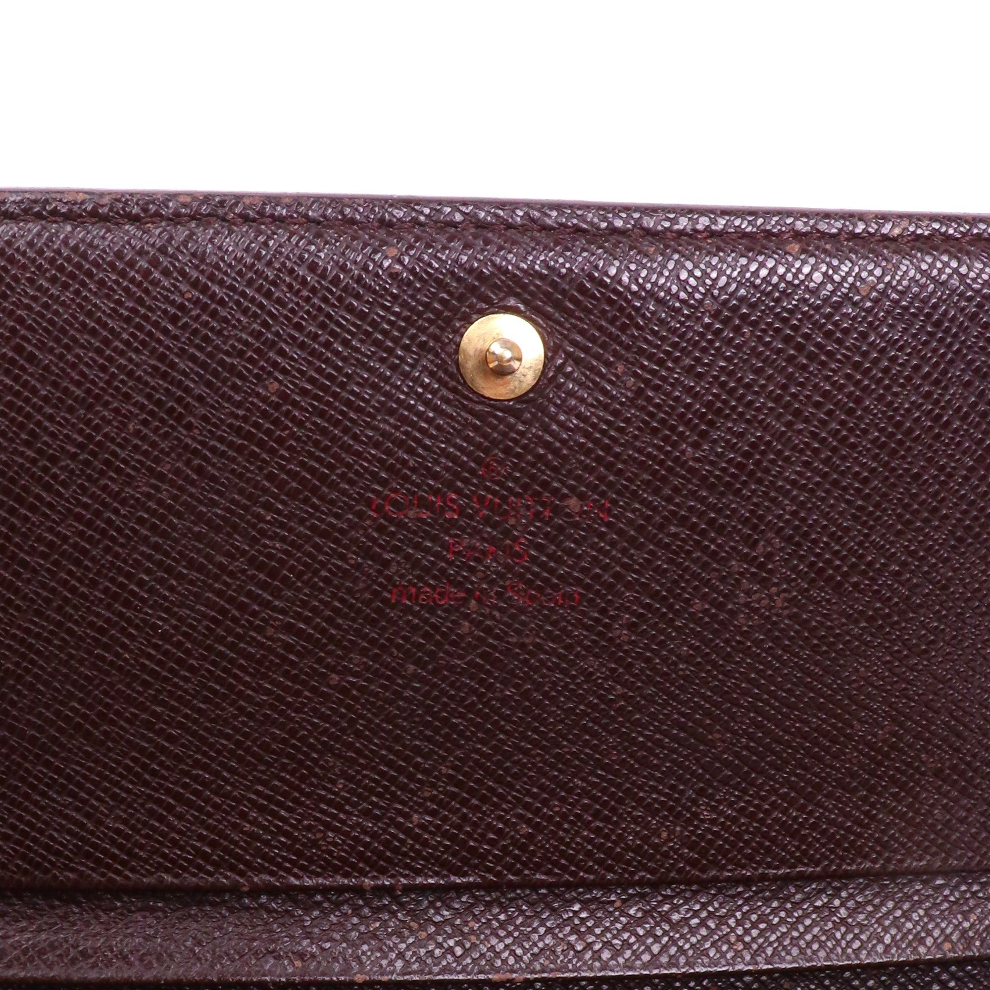 Louis Vuitton LOUIS VUITTON - Louis Vuitton Trésor wallet in ebony damier canvas Size ONE SIZE - 7 Thumbnail