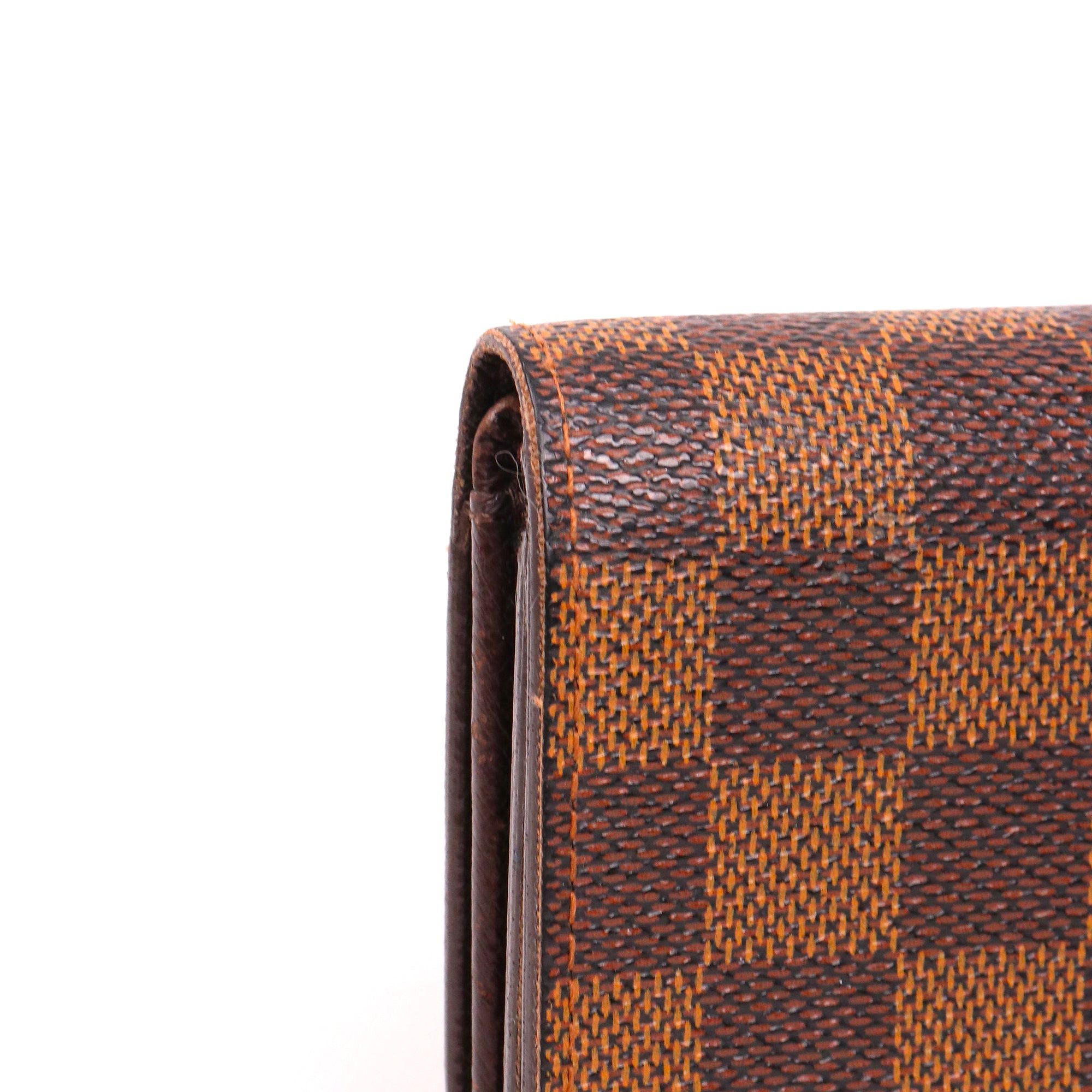 Louis Vuitton LOUIS VUITTON - Louis Vuitton Trésor wallet in ebony damier canvas Size ONE SIZE - 4 Thumbnail