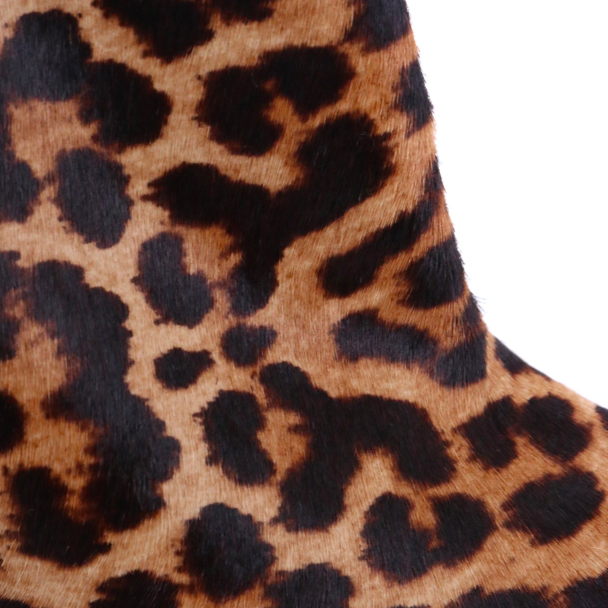 Christian Louboutin LOUBOUTIN - Louboutin Ostri booty boots in leopard pony-style calfskin (T38) Size US 7 / IT 37 - 4 Thumbnail