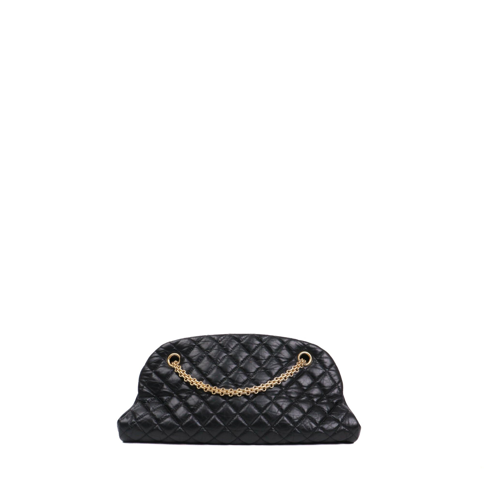 Chanel CHANEL - Mademoiselle Chanel shoulder bag in vintage black quilted leather Size ONE SIZE - 4 Thumbnail