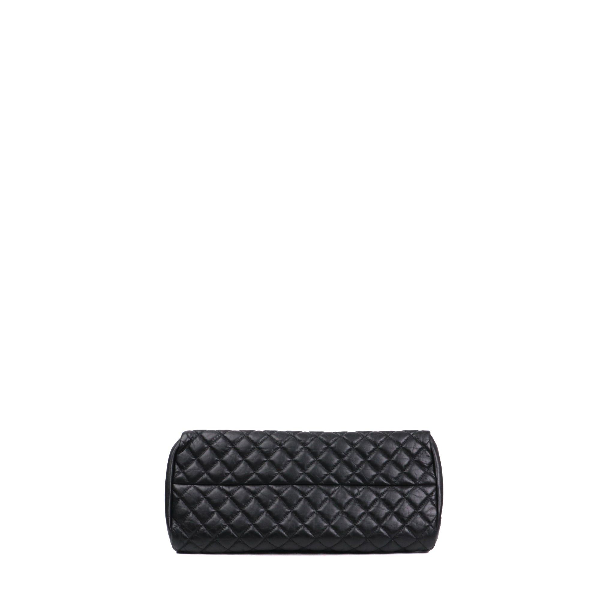 Chanel CHANEL - Mademoiselle Chanel shoulder bag in vintage black quilted leather Size ONE SIZE - 3 Thumbnail