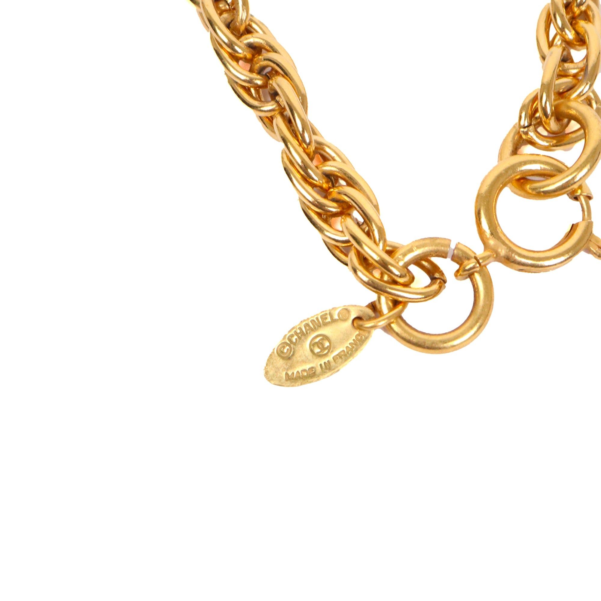 Chanel CHANEL - Chanel 31 Rue Cambon long necklace in gold metal Size ONE SIZE - 5 Thumbnail