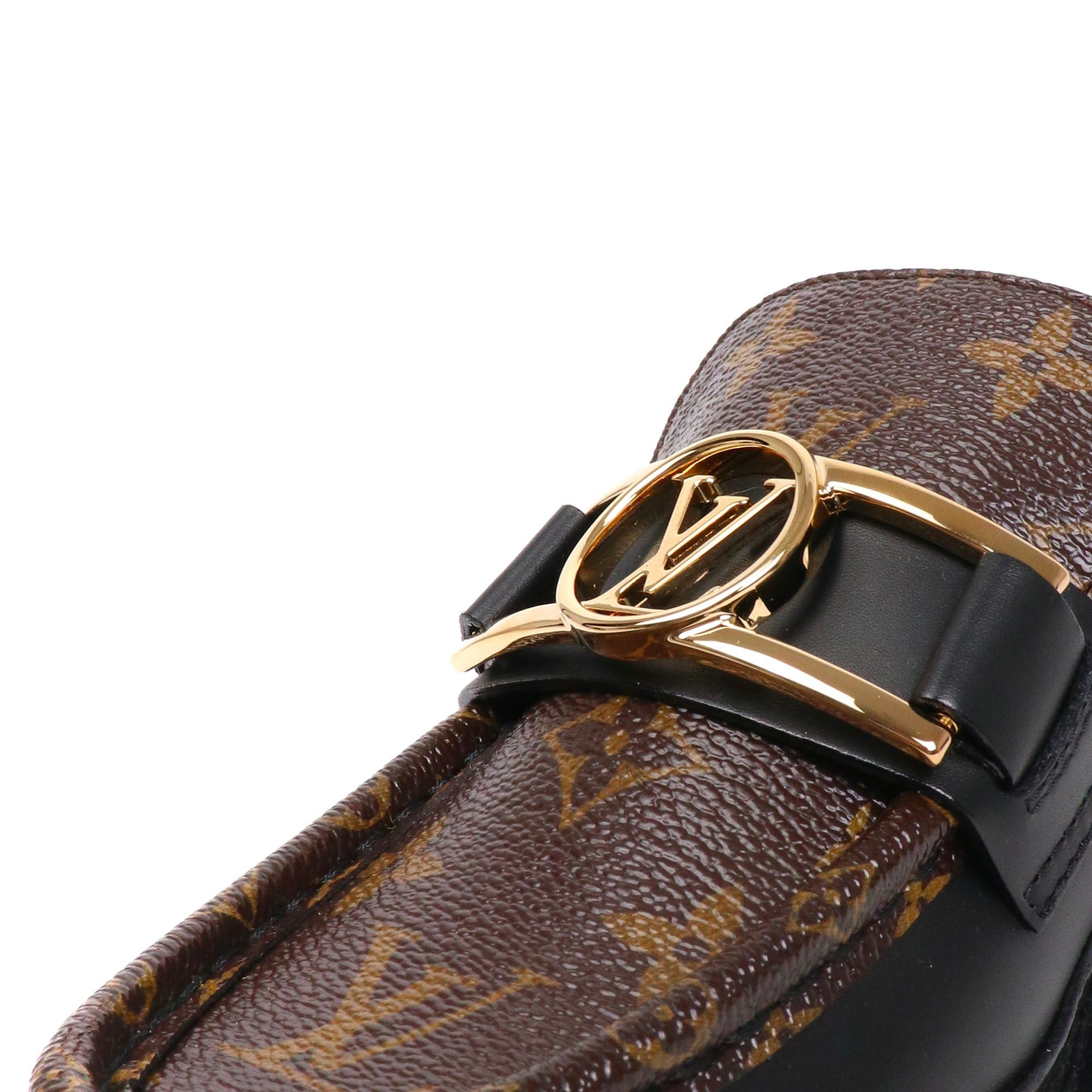 Louis Vuitton LOUIS VUITTON - Louis Vuitton Academy Loafer moccasins in black leather (T36) Size US 5 / IT 35 - 5 Thumbnail