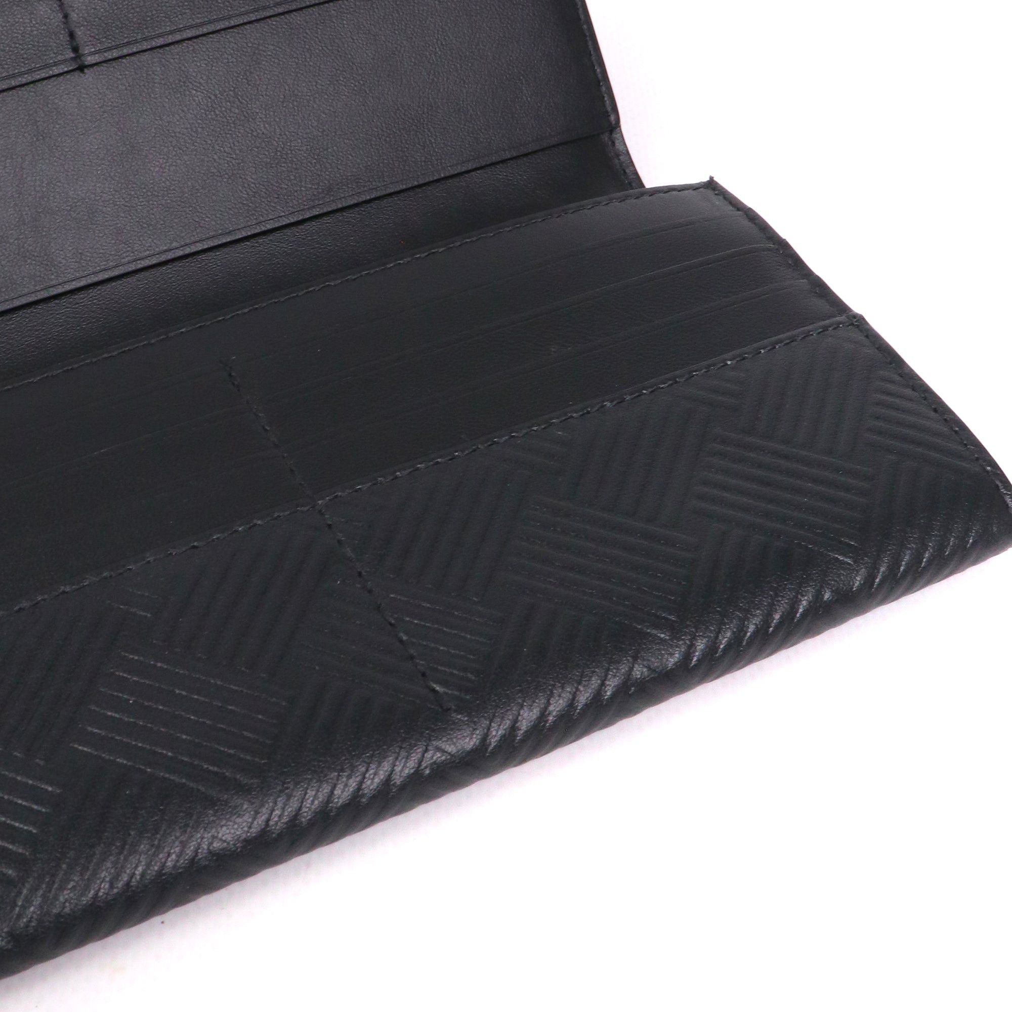 Bottega Veneta BOTTEGA VENETA - Bottega Veneta flap wallet in black leather Size ONE SIZE - 5 Thumbnail